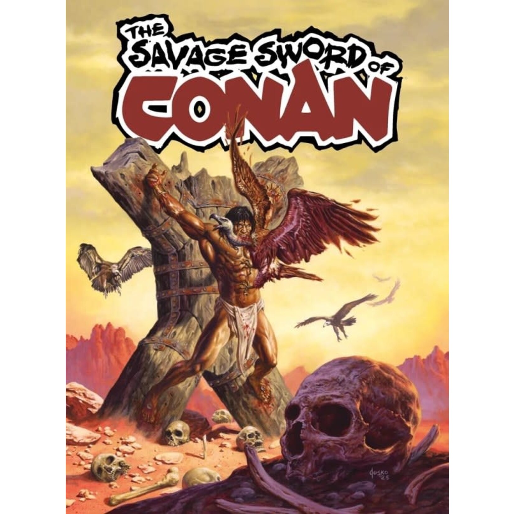 Titan Comics Savage Sword Of Conan #8 Cvr A Jusko