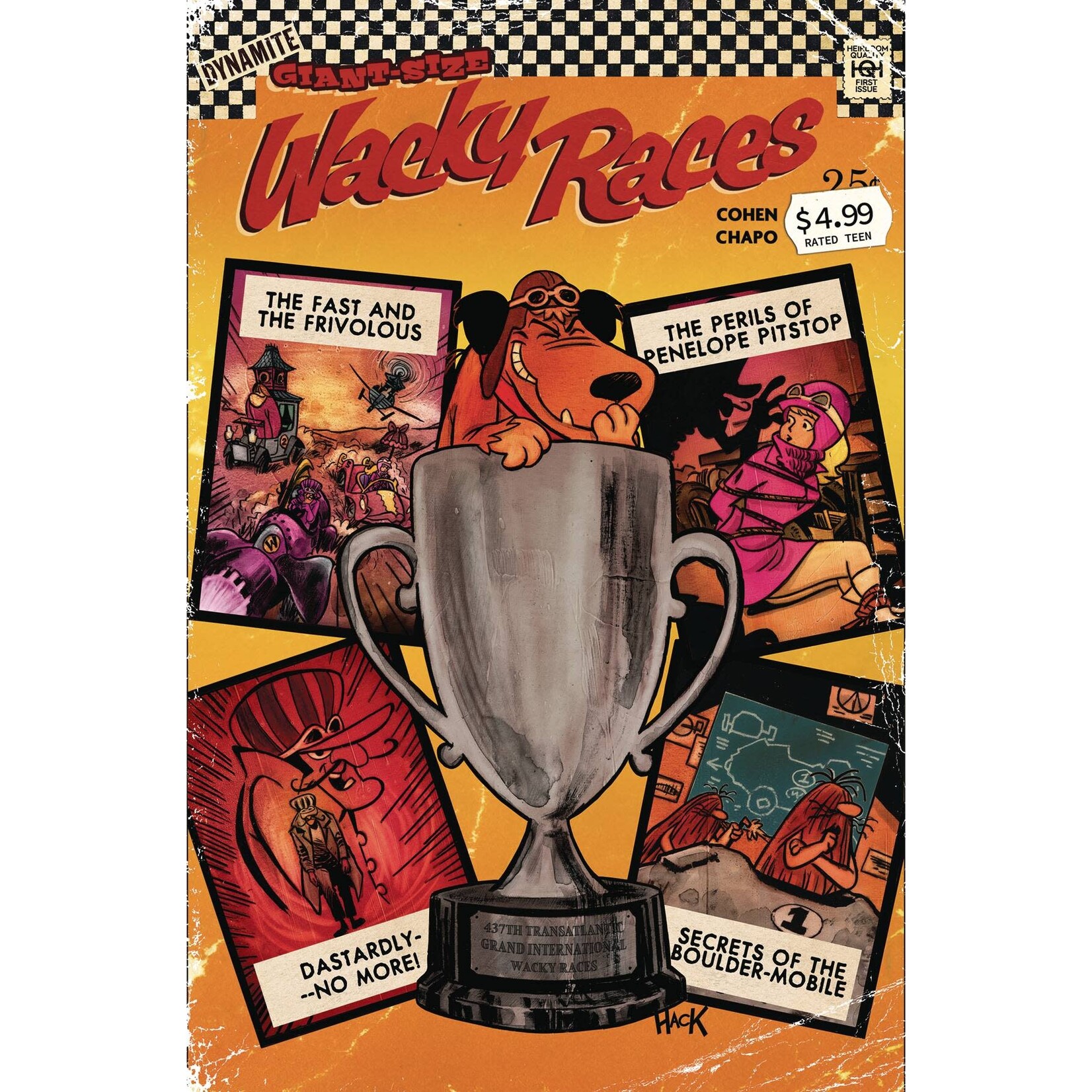 Dynamite Giant-Size Wacky Races #1 Cvr C Hack