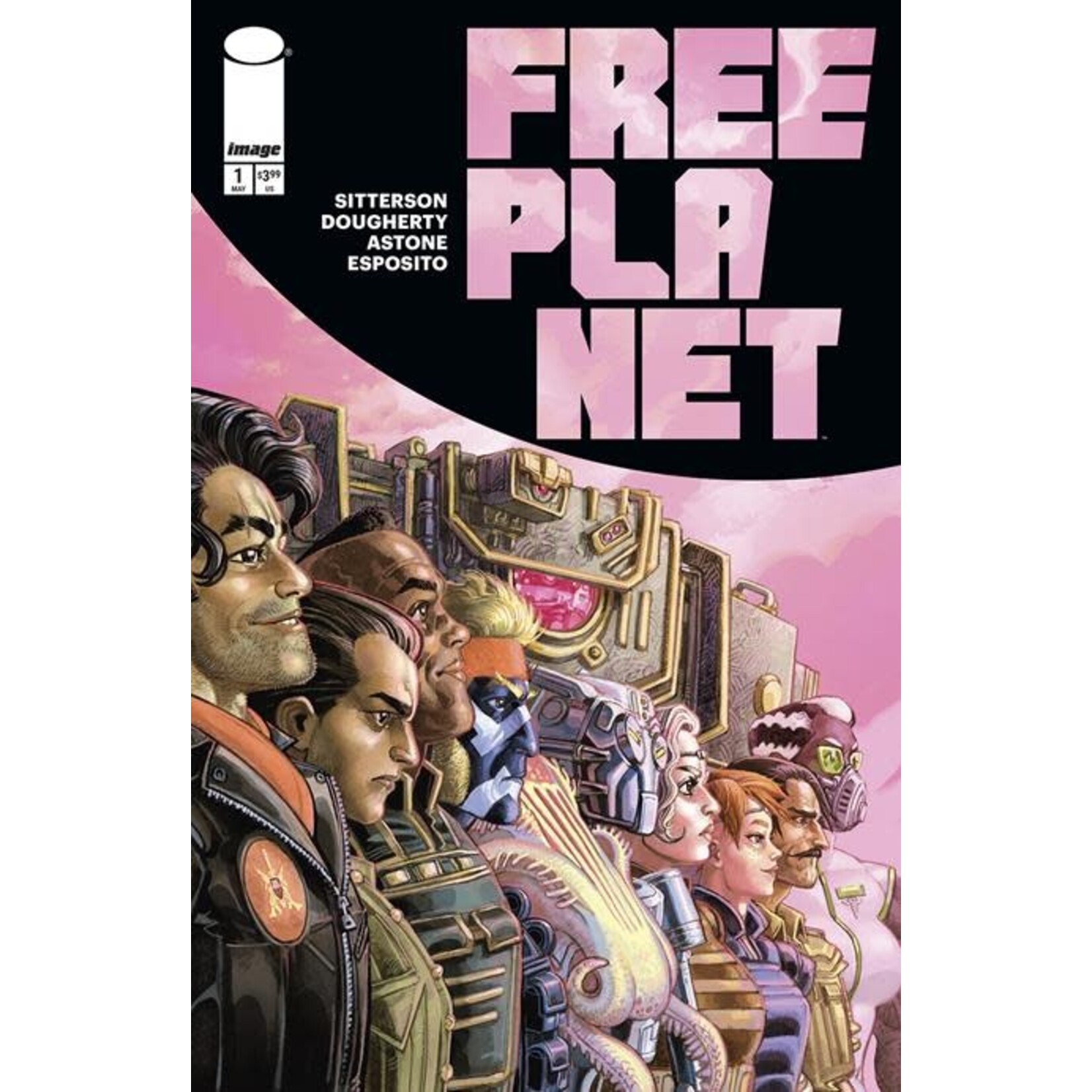Image Comics Free Planet #1 Cvr A Jed Dougherty