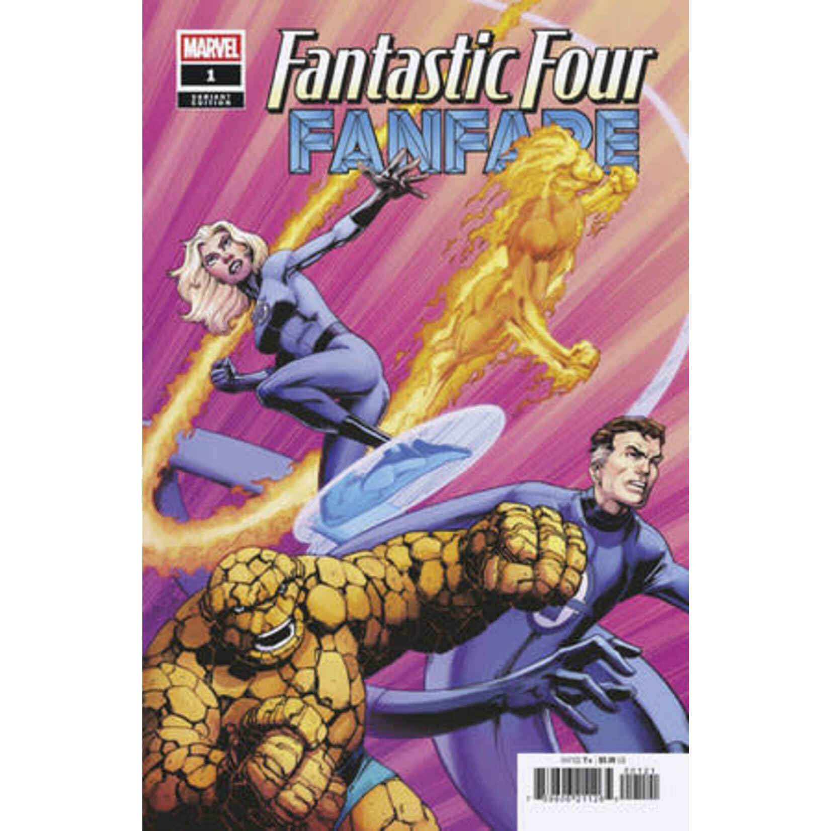 Marvel Comics Fantastic Four Fanfare #1 Mark Bagley Variant