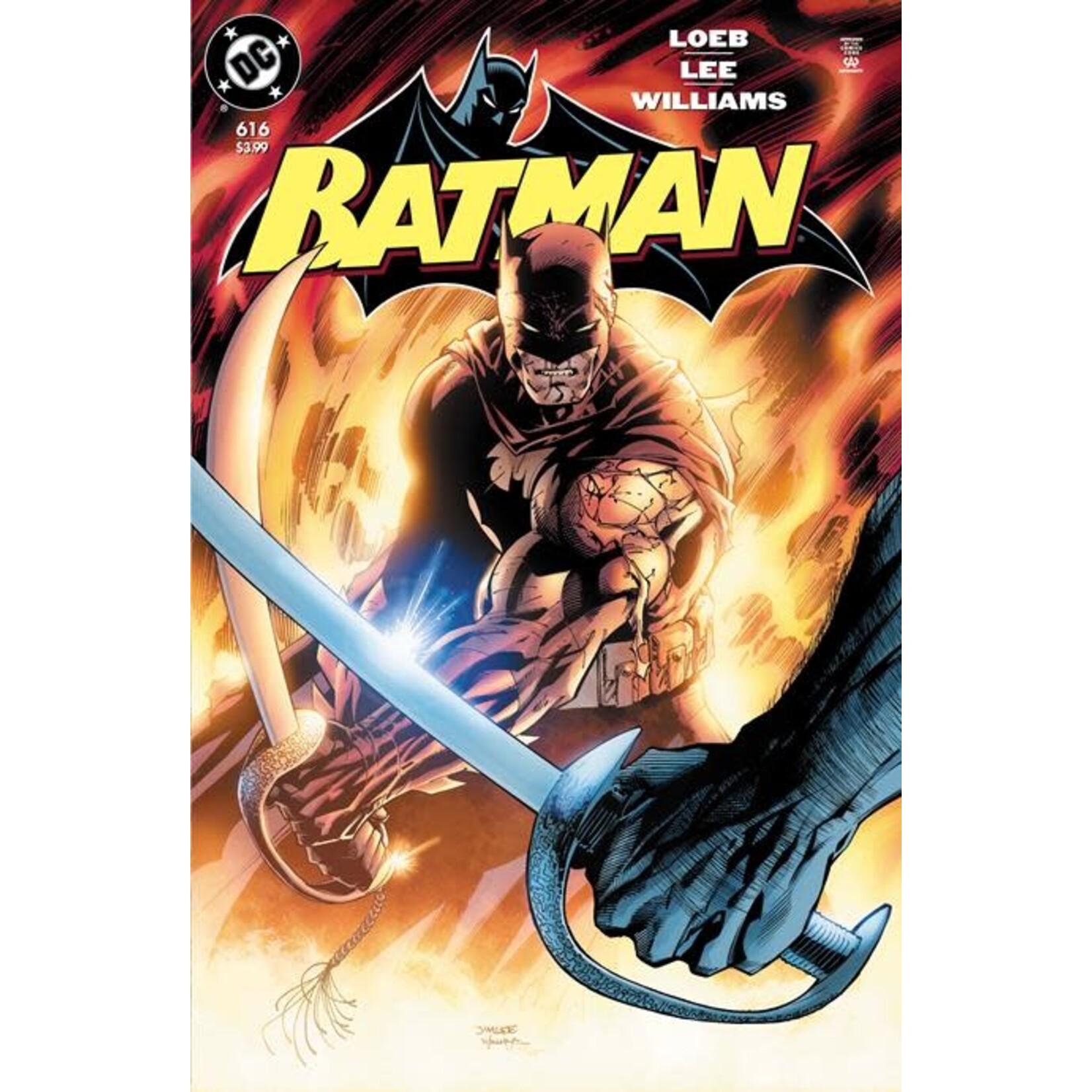 DC Comics Batman #616 Facsimile Edition Cvr A Jim Lee & Scott Williams
