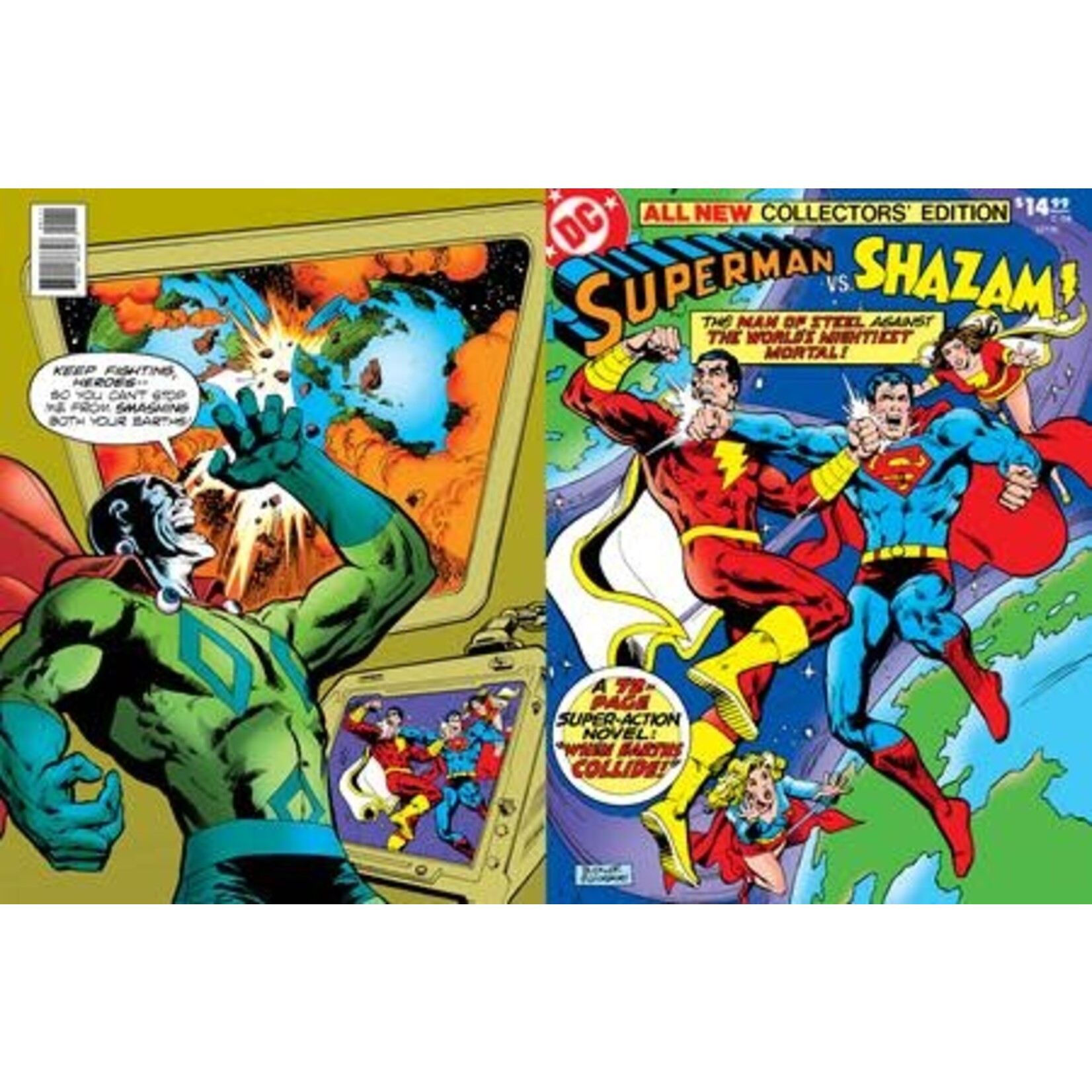 DC Comics All New Collectors Edition #58 Superman Vs Shazam Facsimile Edition Cvr A Rich Buckler & Dick Giordano