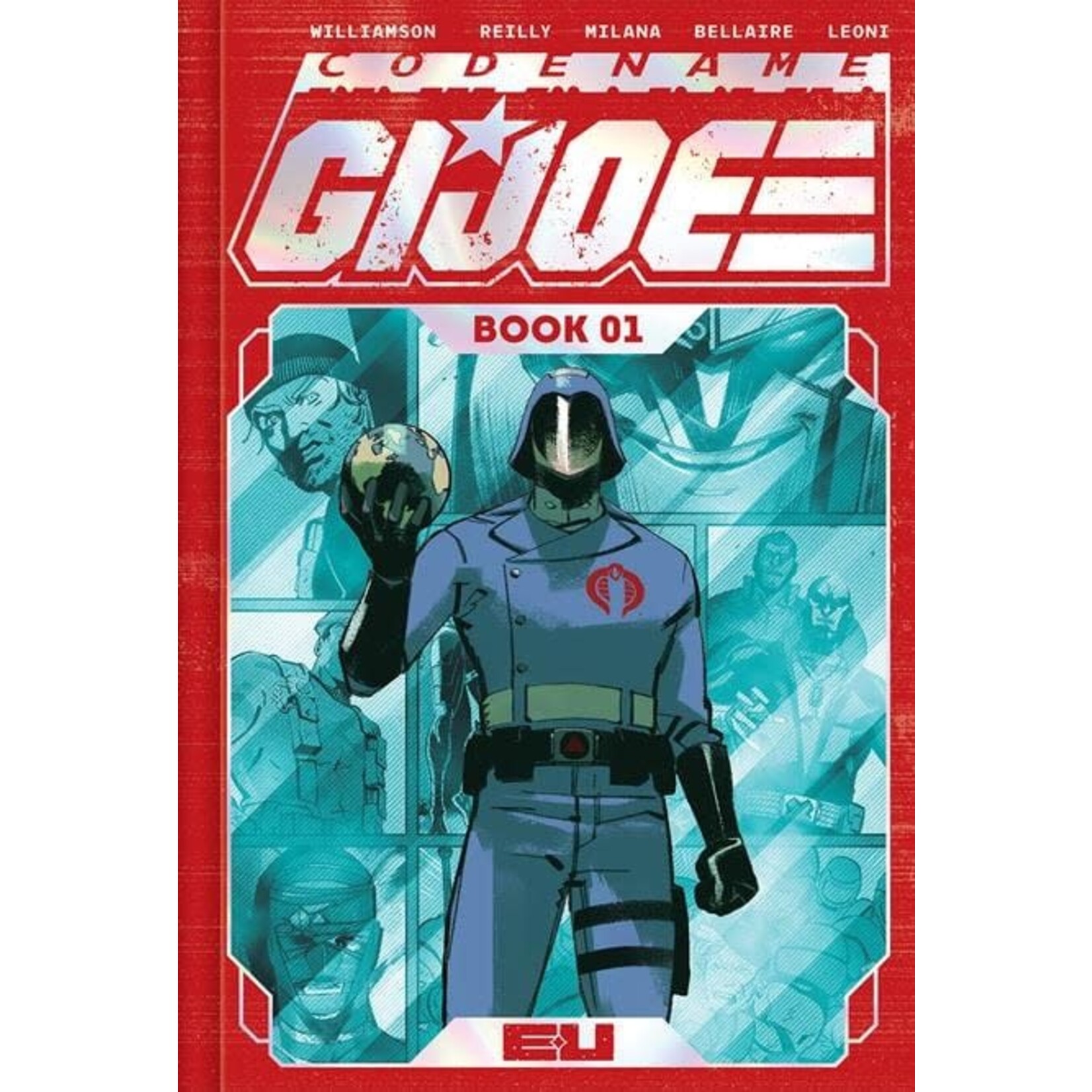 Image Comics Codename GI Joe Deluxe Edition HC Book 01 Direct Market Exclusive Andrea Milana & Annalisa Leoni Spot Foil Cvr