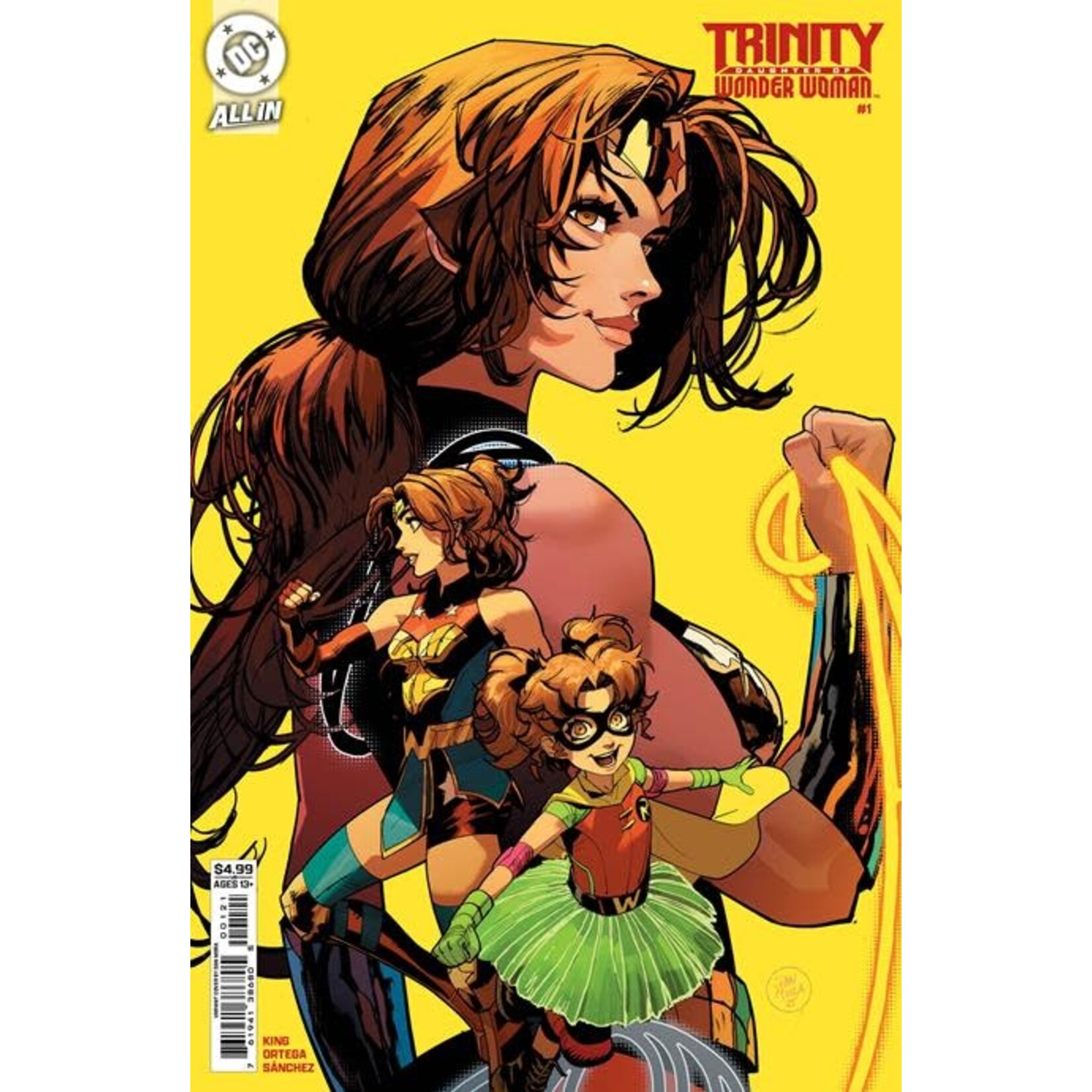 DC Comics Trinity Daughter Of Wonder Woman #1 Cvr C Dan Mora Card Stock Var