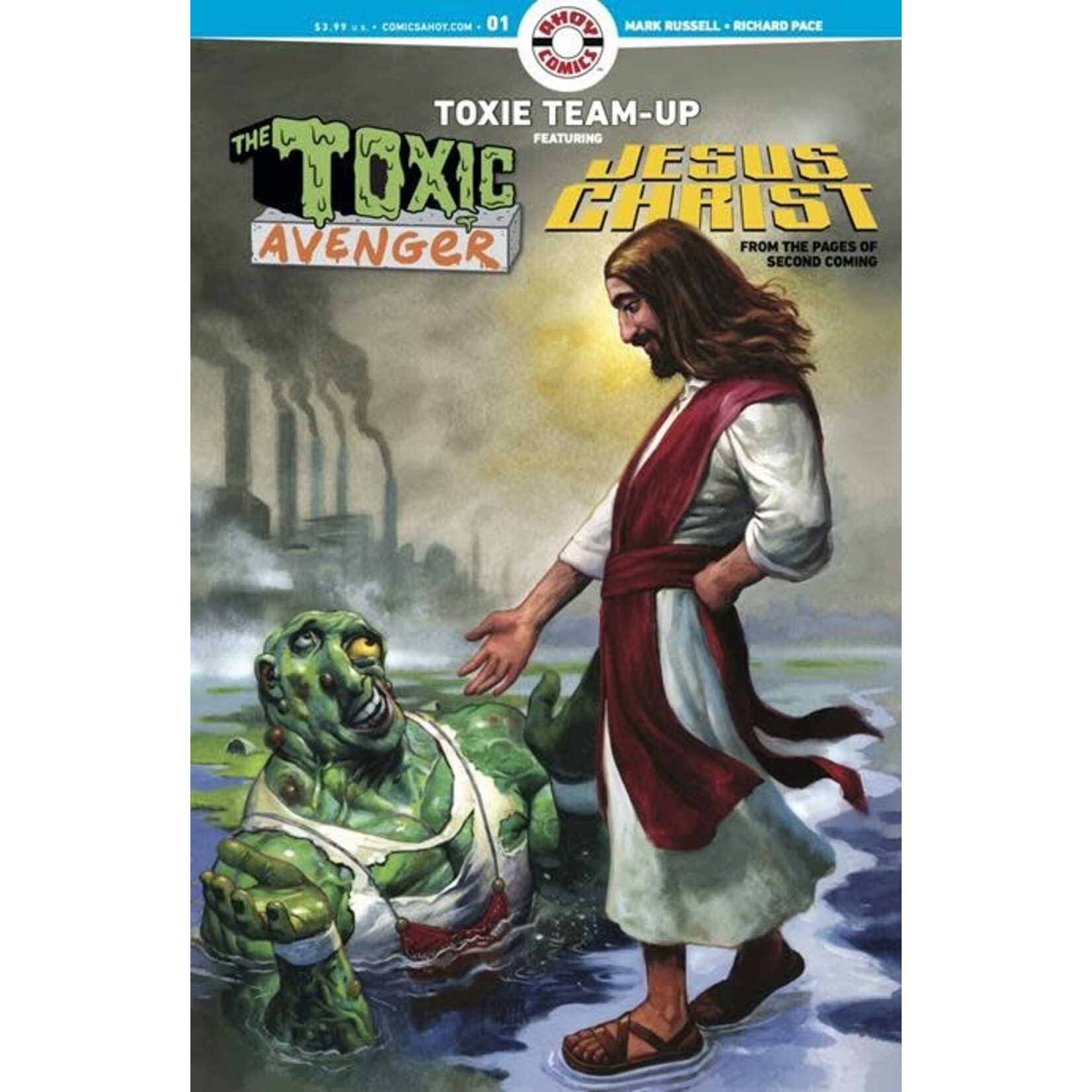 Ahoy Comics Toxie Team Up #1 Cvr A Fred Harper