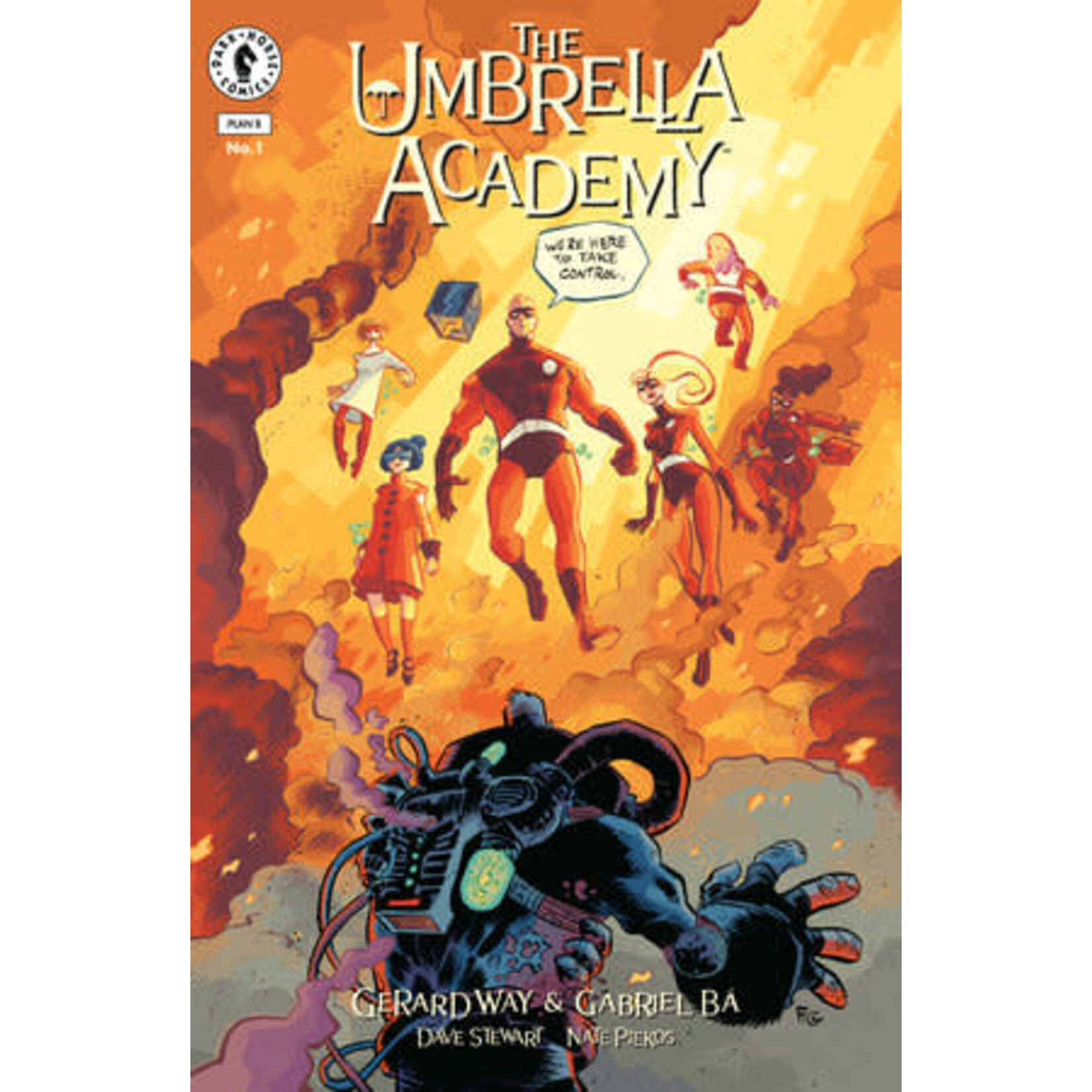 Dark Horse Comics The Umbrella Academy Plan B #1 Cvr B Fabio Moon