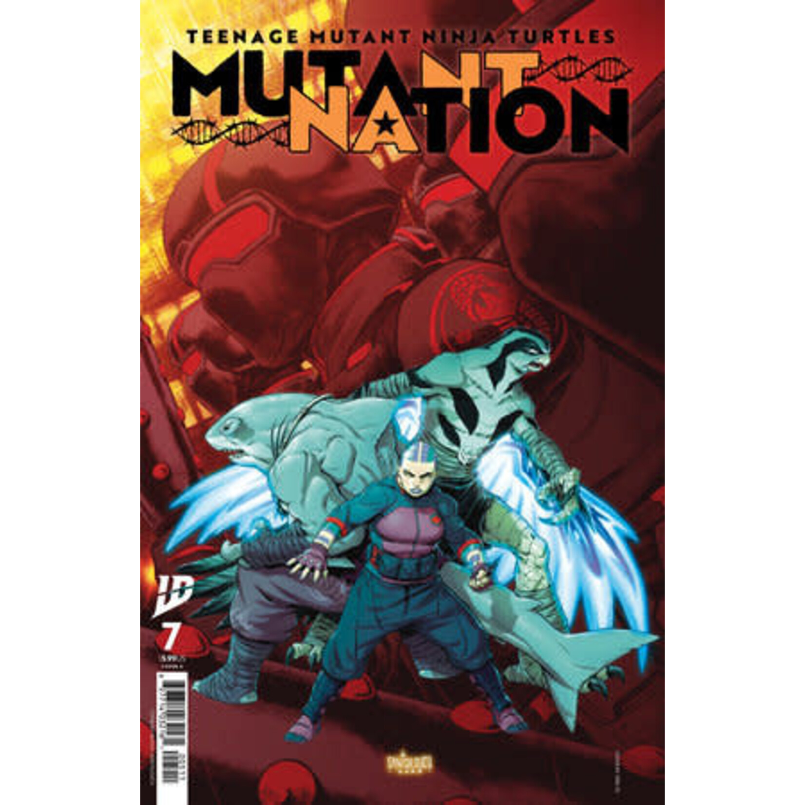 IDW Publishing Teenage Mutant Ninja Turtles Mutant Nation #7 Cover A Santolouco