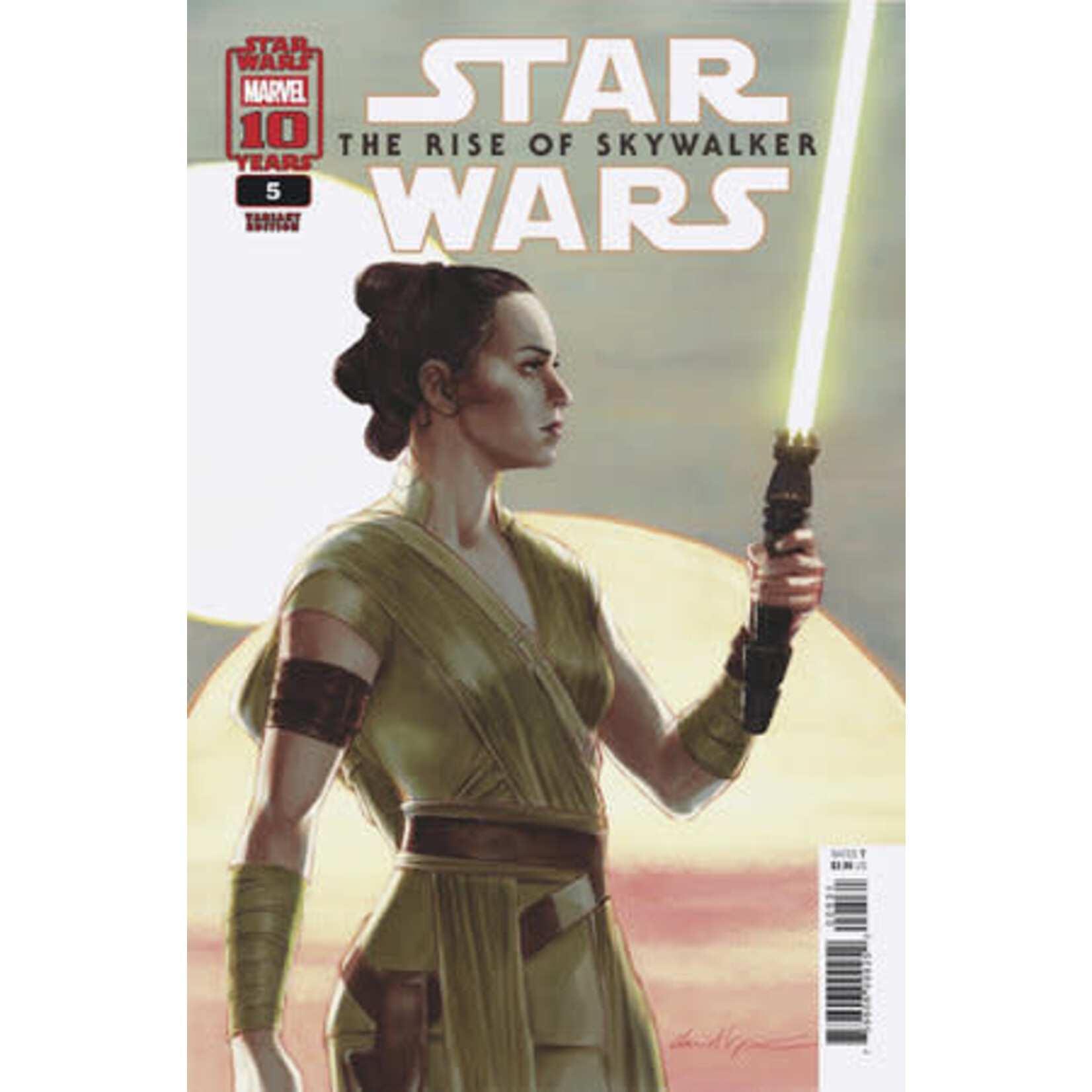 Marvel Comics Star Wars The Rise Of Skywalker Adaptation #5 David Lopez Variant