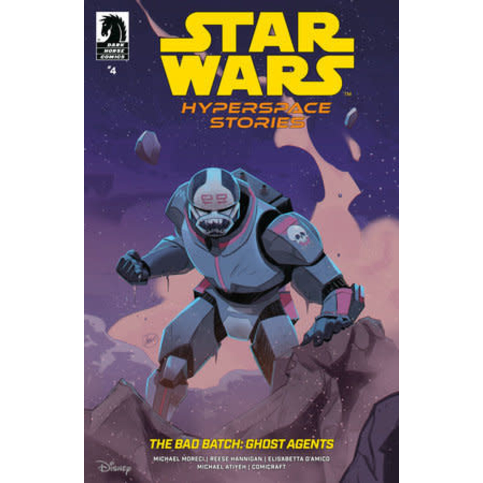 Dark Horse Comics Star Wars Hyperspace Stories The Bad Batchghost Agents #4 Cvr B French Carlomagno
