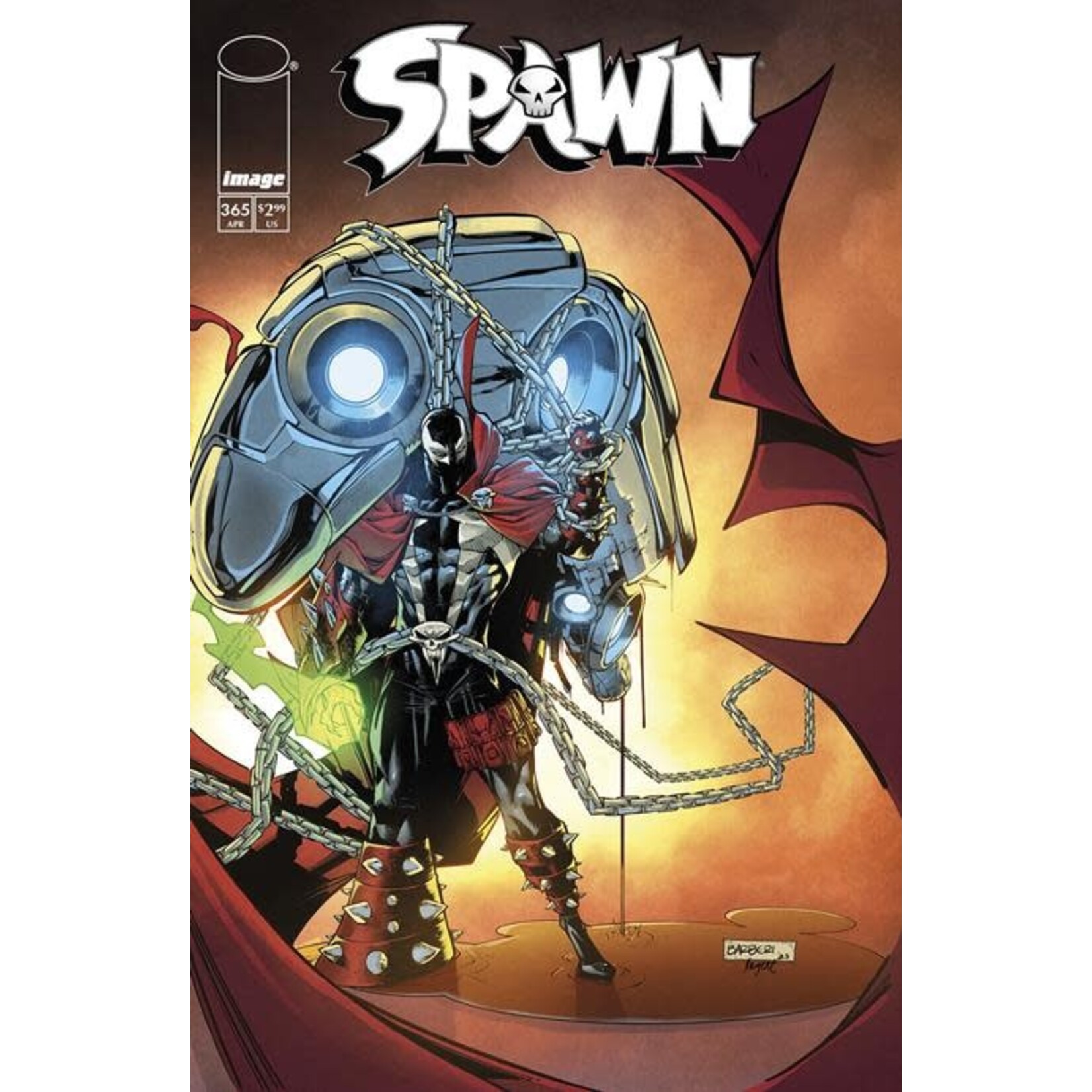 Image Comics Spawn #365 Cvr A Carlo Barberi