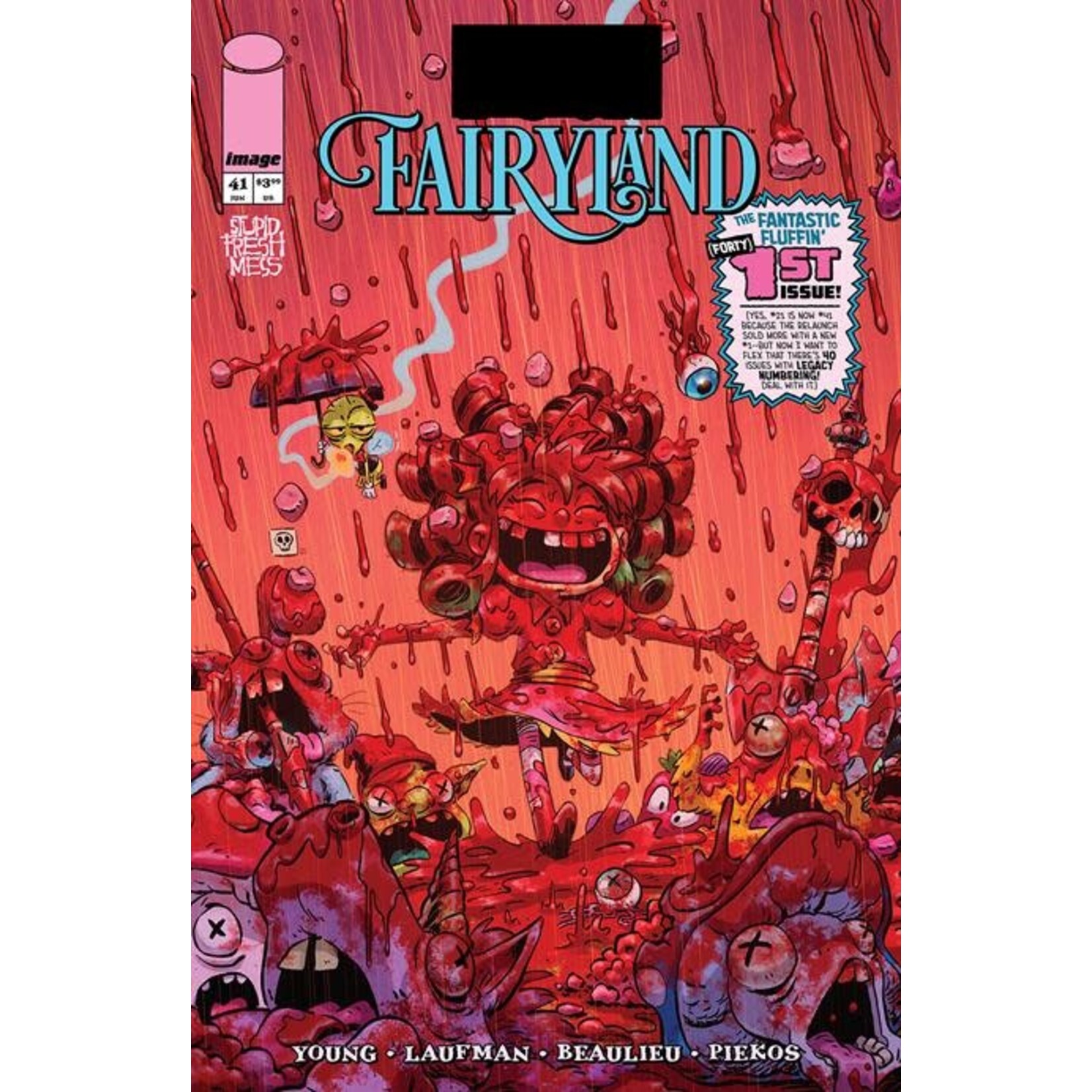Image Comics I Hate Fairyland #41 Cvr B Derek Laufman & Jean Francois Beaulieu F*ck (uncensored) Fairyland Var