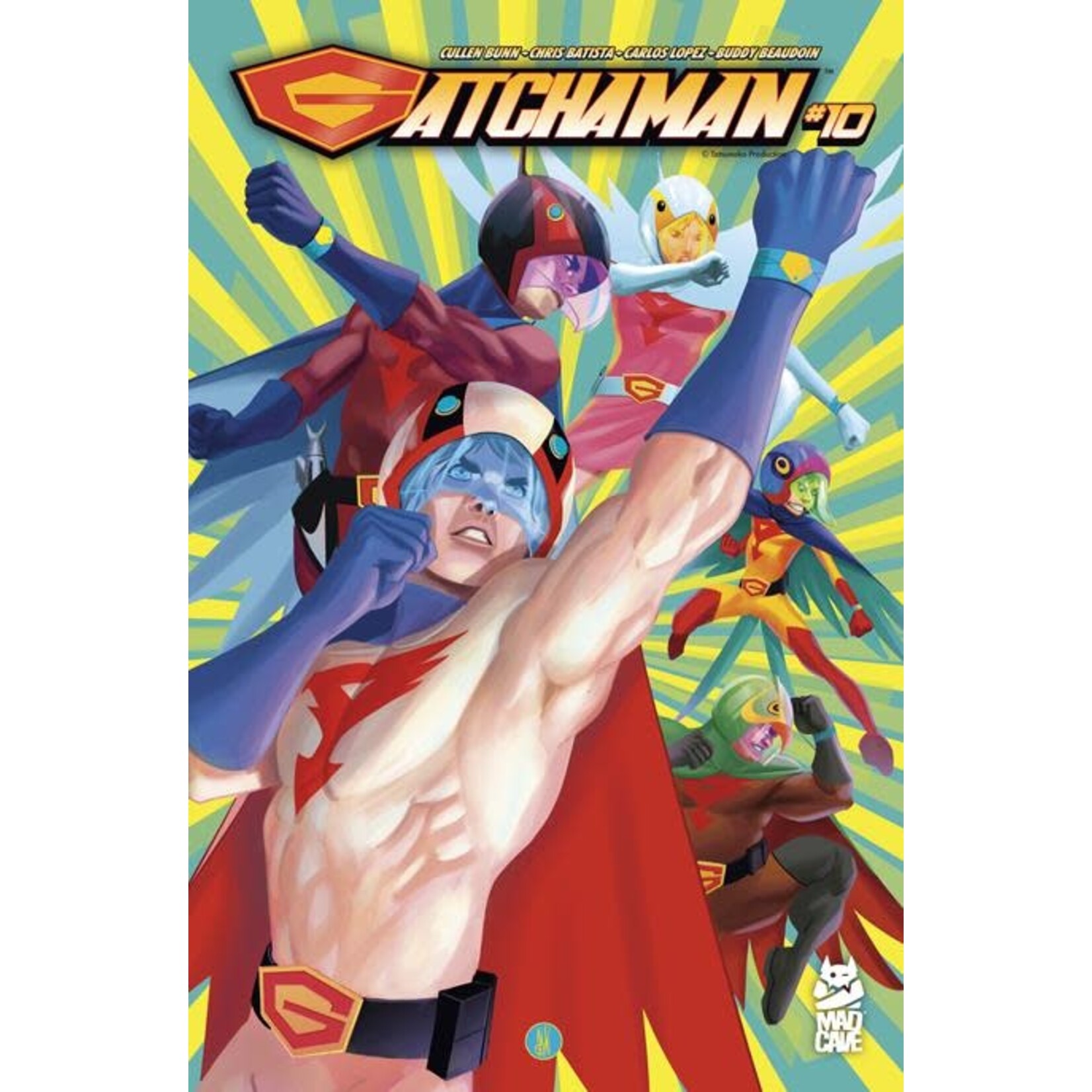 Mad Cave Studios Gatchaman #10 Cvr A Inaki Miranda