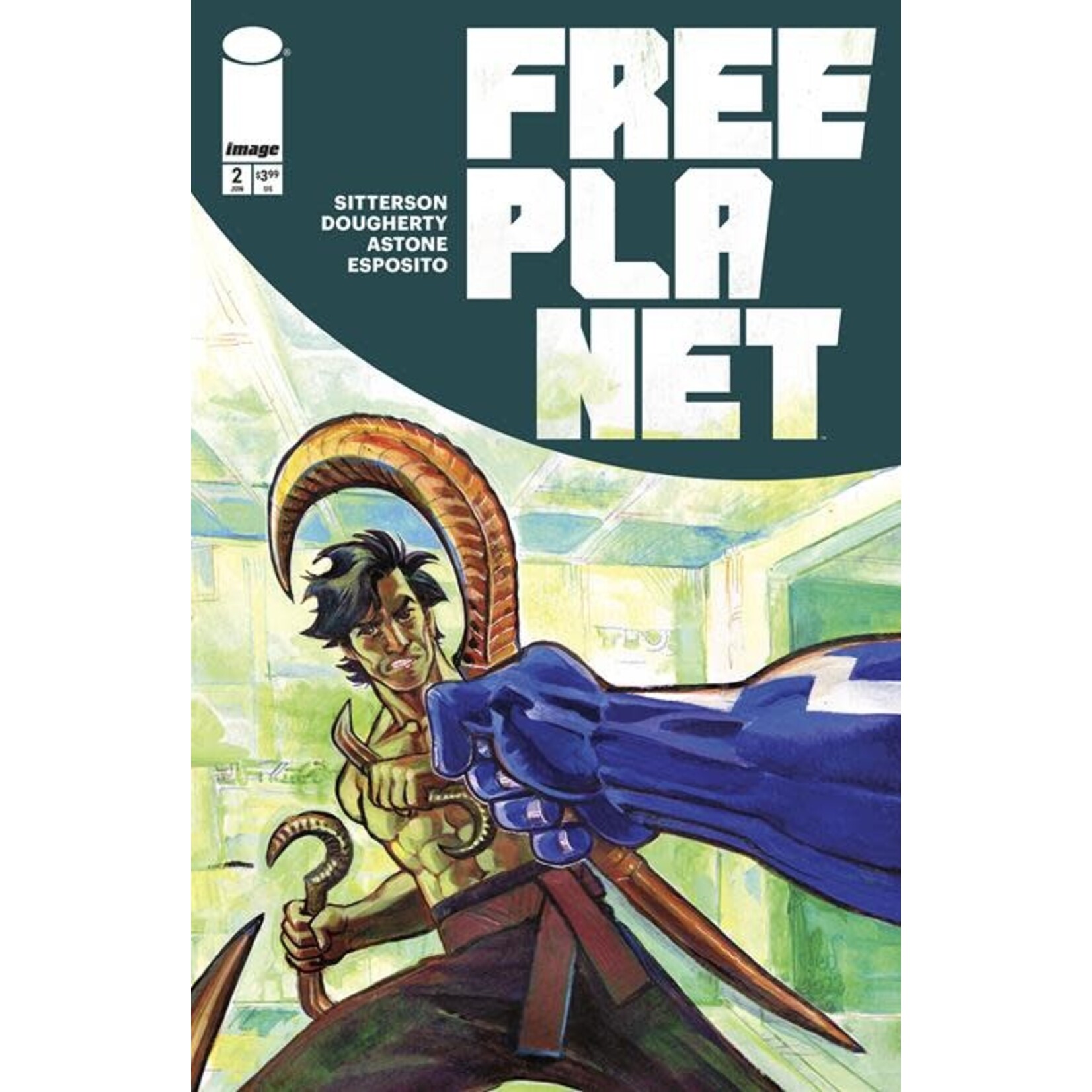 Image Comics Free Planet #2 Cvr A Jed Dougherty