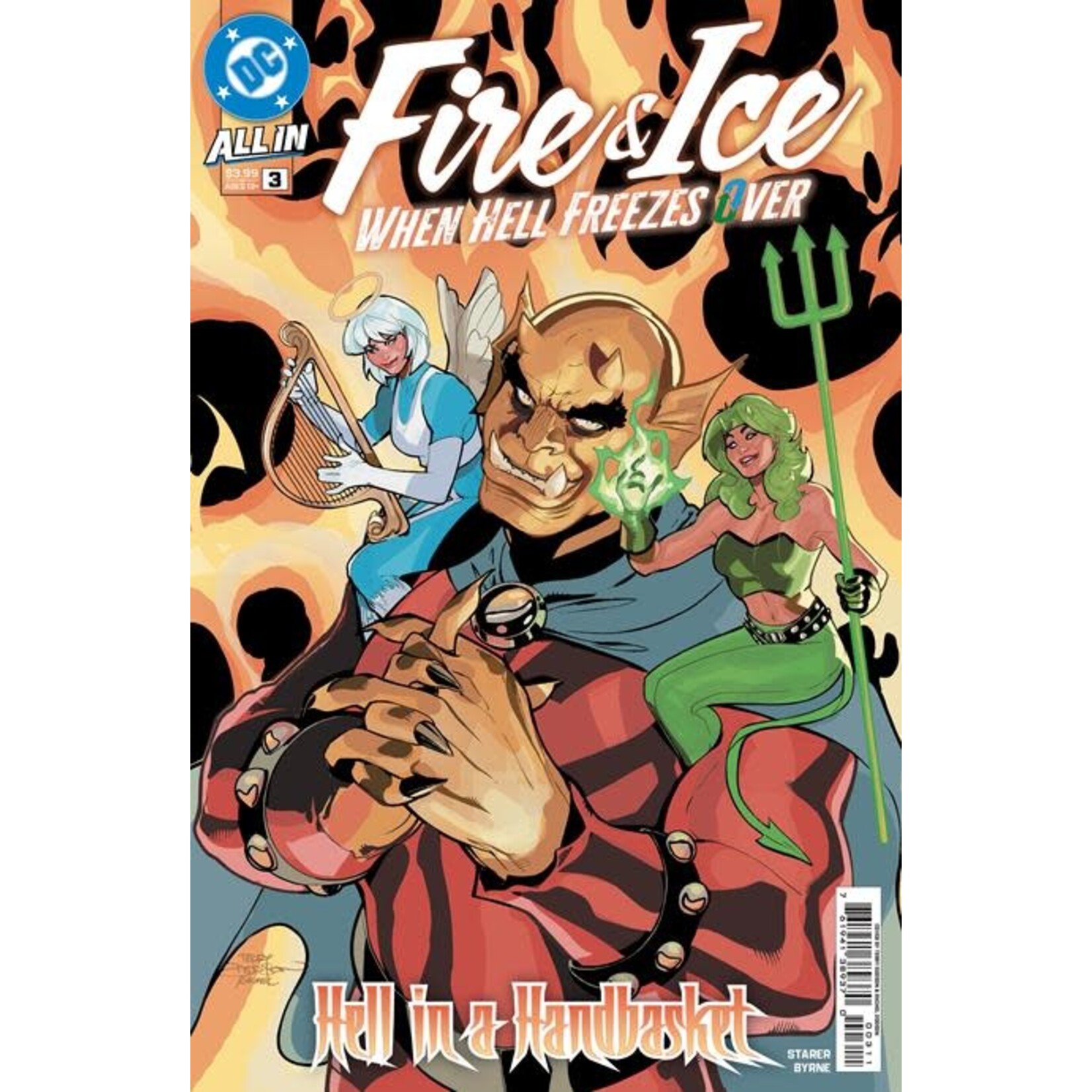 DC Comics Fire & Ice When Hell Freezes Over #3 Cvr A Terry Dodson & Rachel Dodson