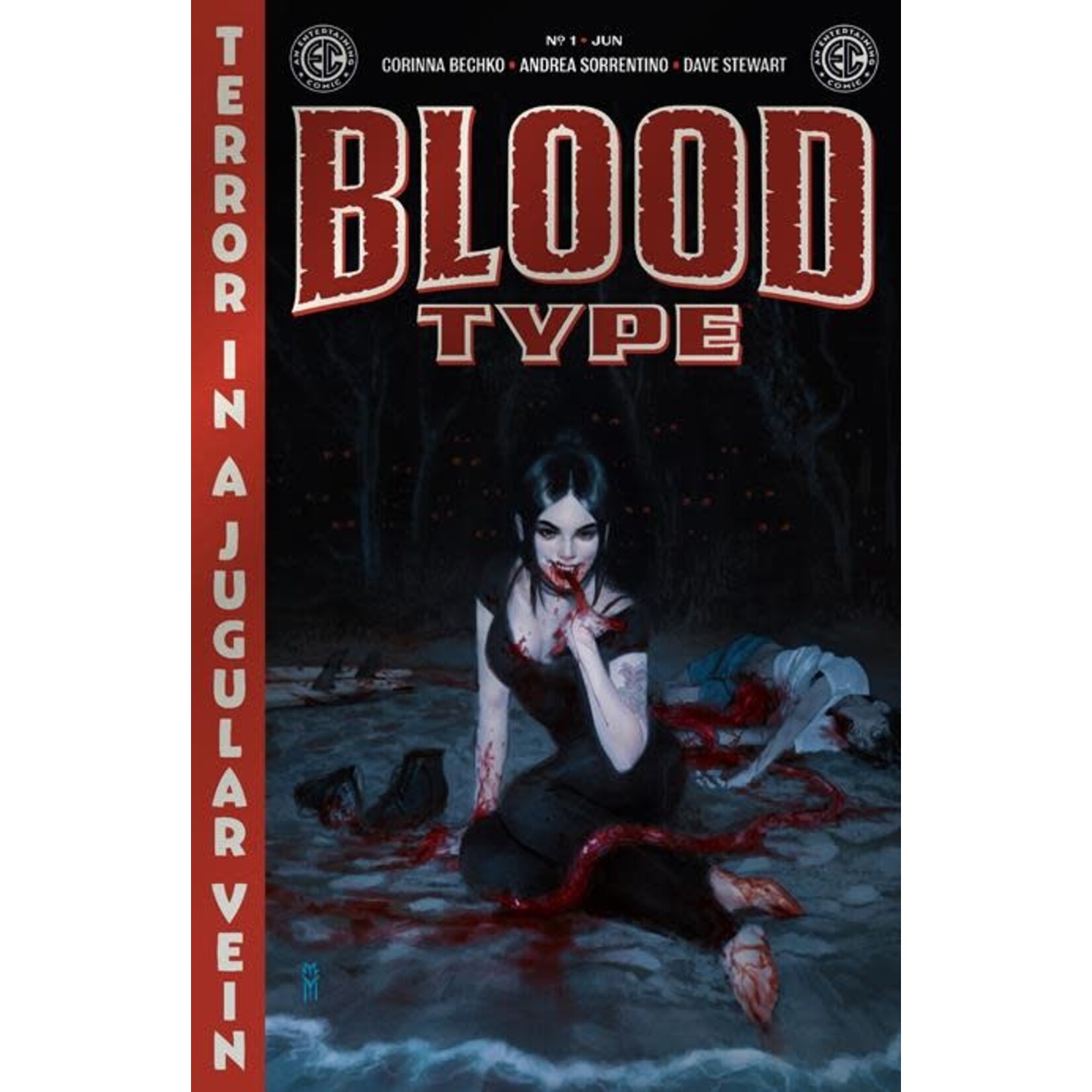 Oni Press EC Blood Type #1 Cvr C Miguel Mercado Foil Var