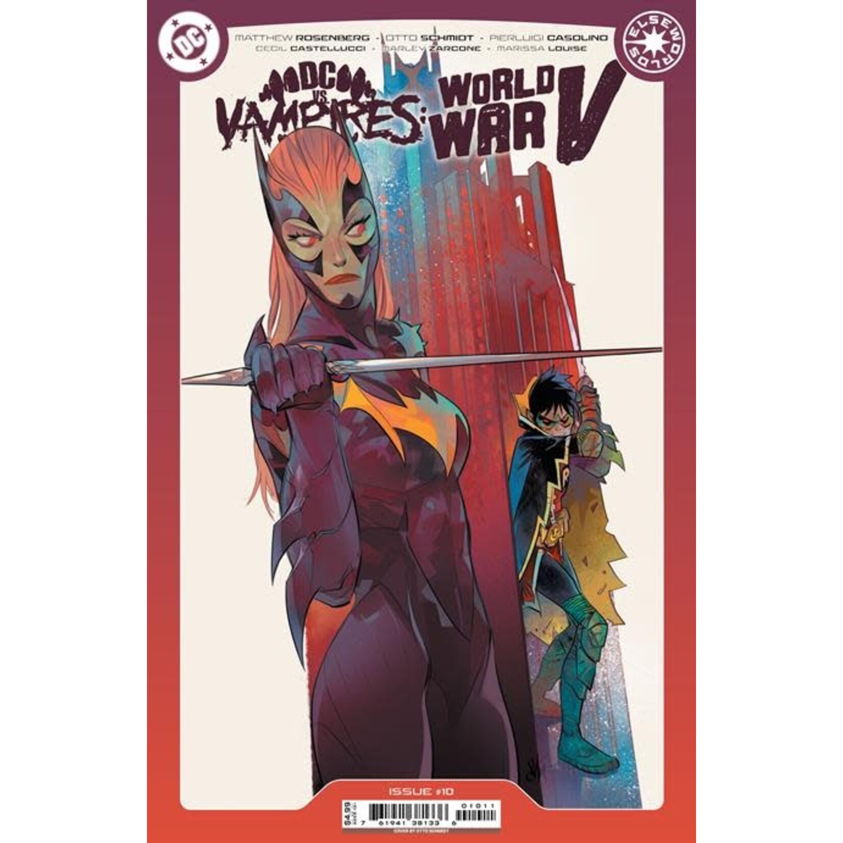 DC Comics DC Vs Vampires World War V #10 Cvr A Otto Schmidt