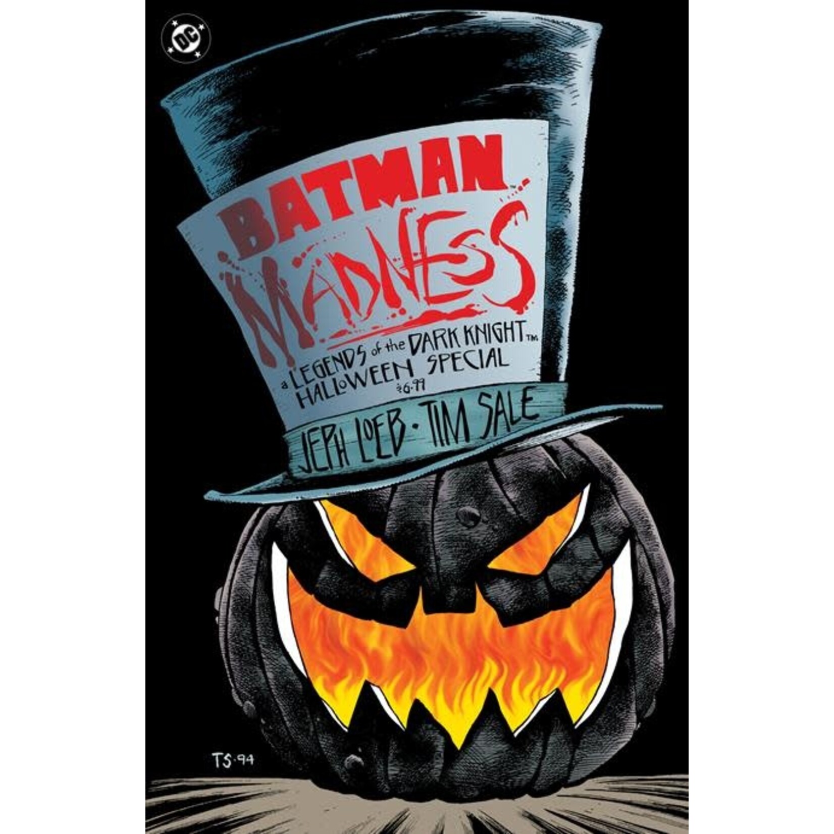 DC Comics Batman Madness A Legends Of The Dark Knight Halloween Special Facsimile Edition #1 Cvr A Tim Sale