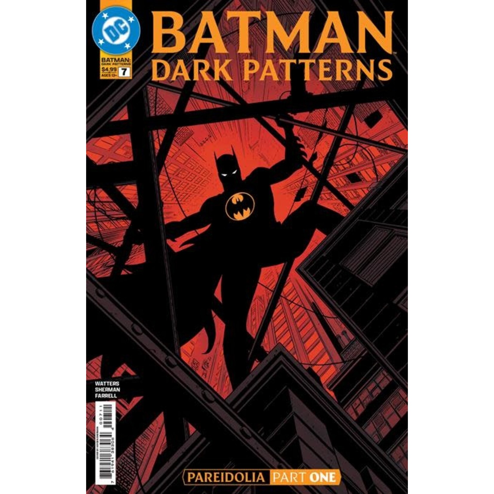 DC Comics Batman Dark Patterns #7 Cvr A Hayden Sherman