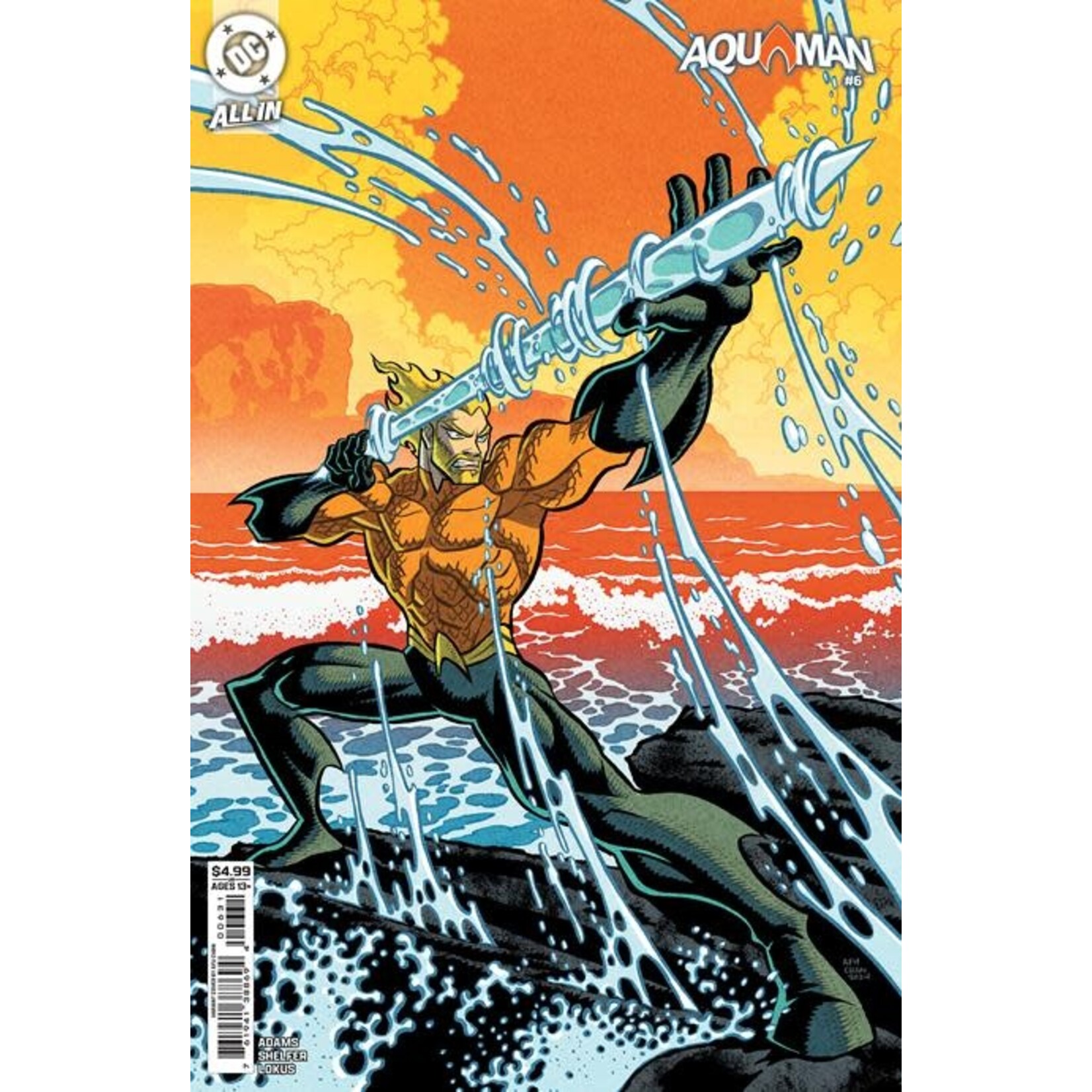 DC Comics Aquaman #6 Cvr C Afu Chan Card Stock Var