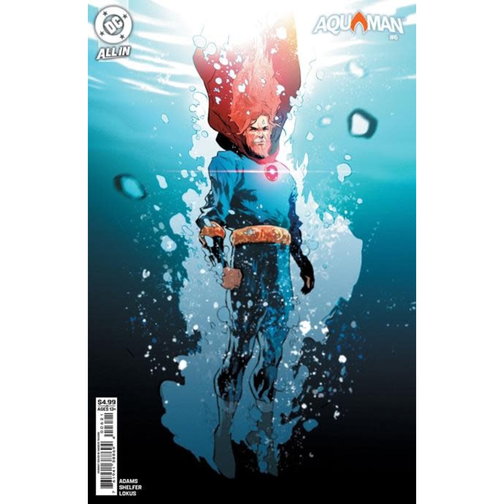 DC Comics Aquaman #6 Cvr B Marcio Takara Card Stock Var