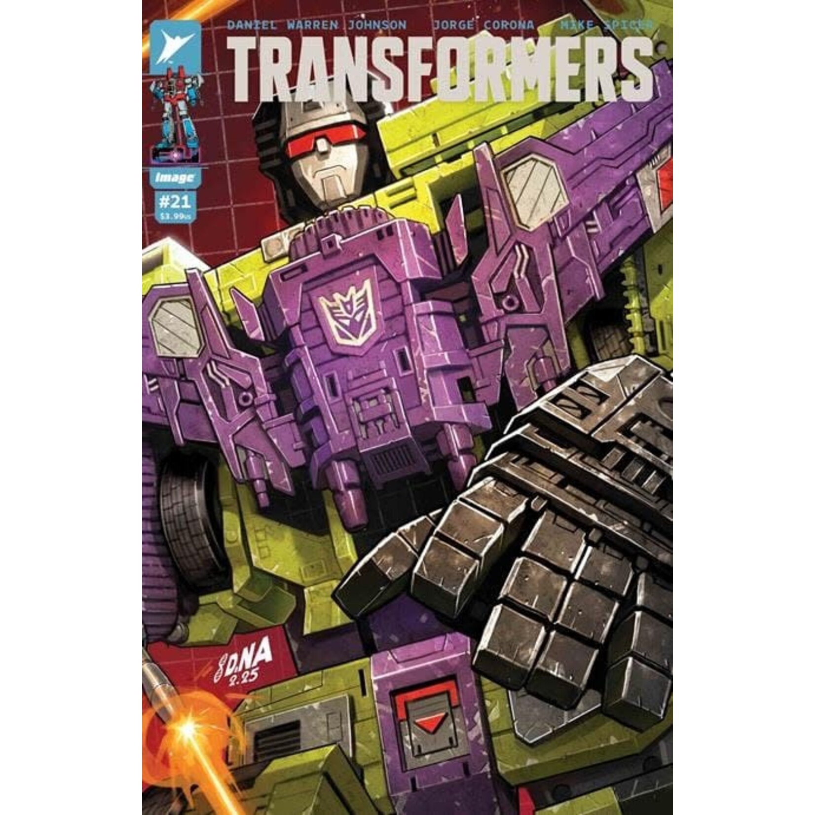 Image Comics Transformers #21 Cvr C Inc 1:10 David Nakayama Var