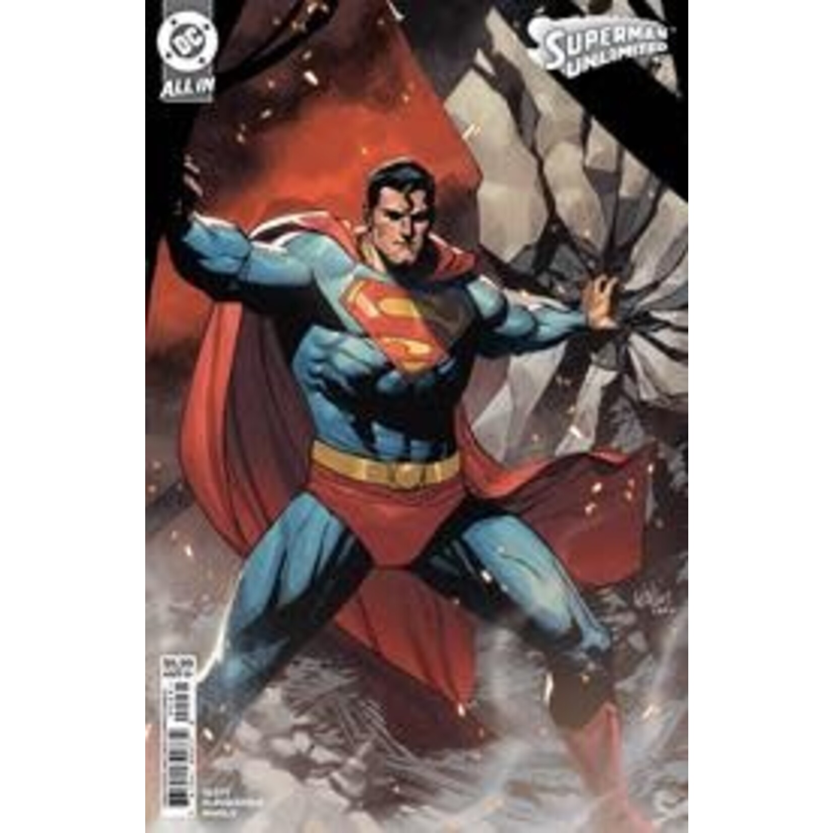 DC Comics Superman Unlimited #2 Cvr B Leinil Francis Yu Card Stock Var