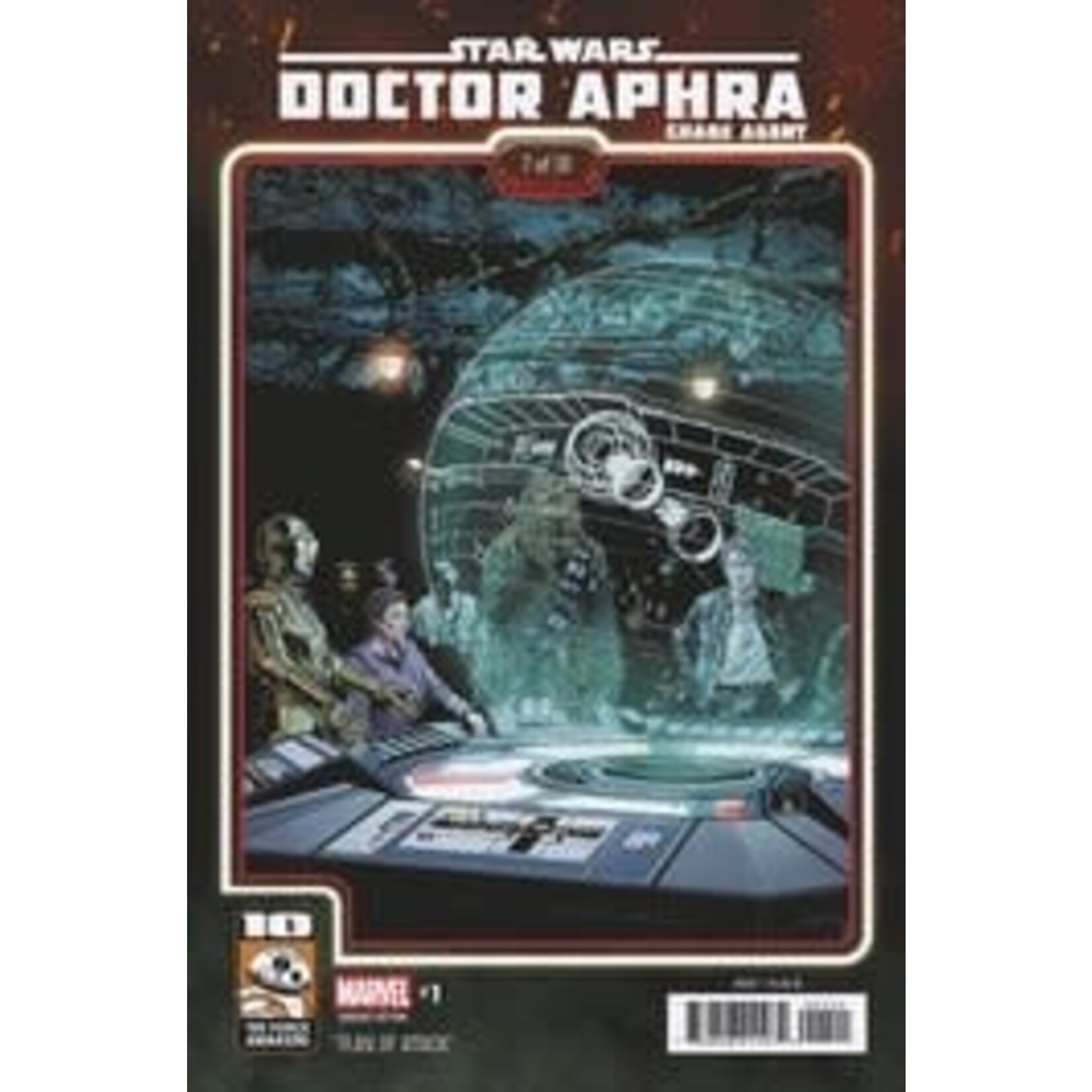 Marvel Comics Star Wars Doctor Aphra Chaos Agent #1 Chris Sprouse The Force Awakens 10th Anniversary Variant