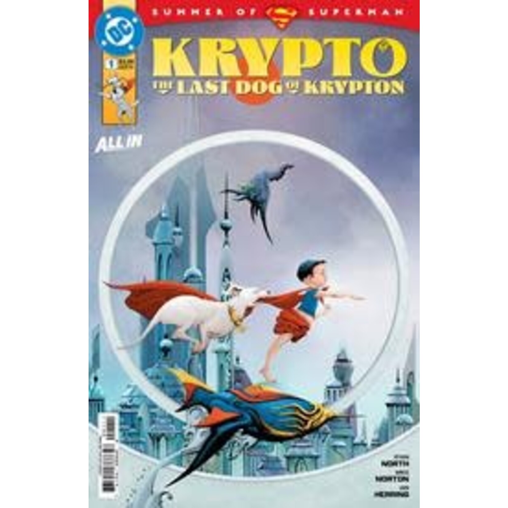 DC Comics Krypto The Last Dog Of Krypton #1 Cvr A Jae Lee