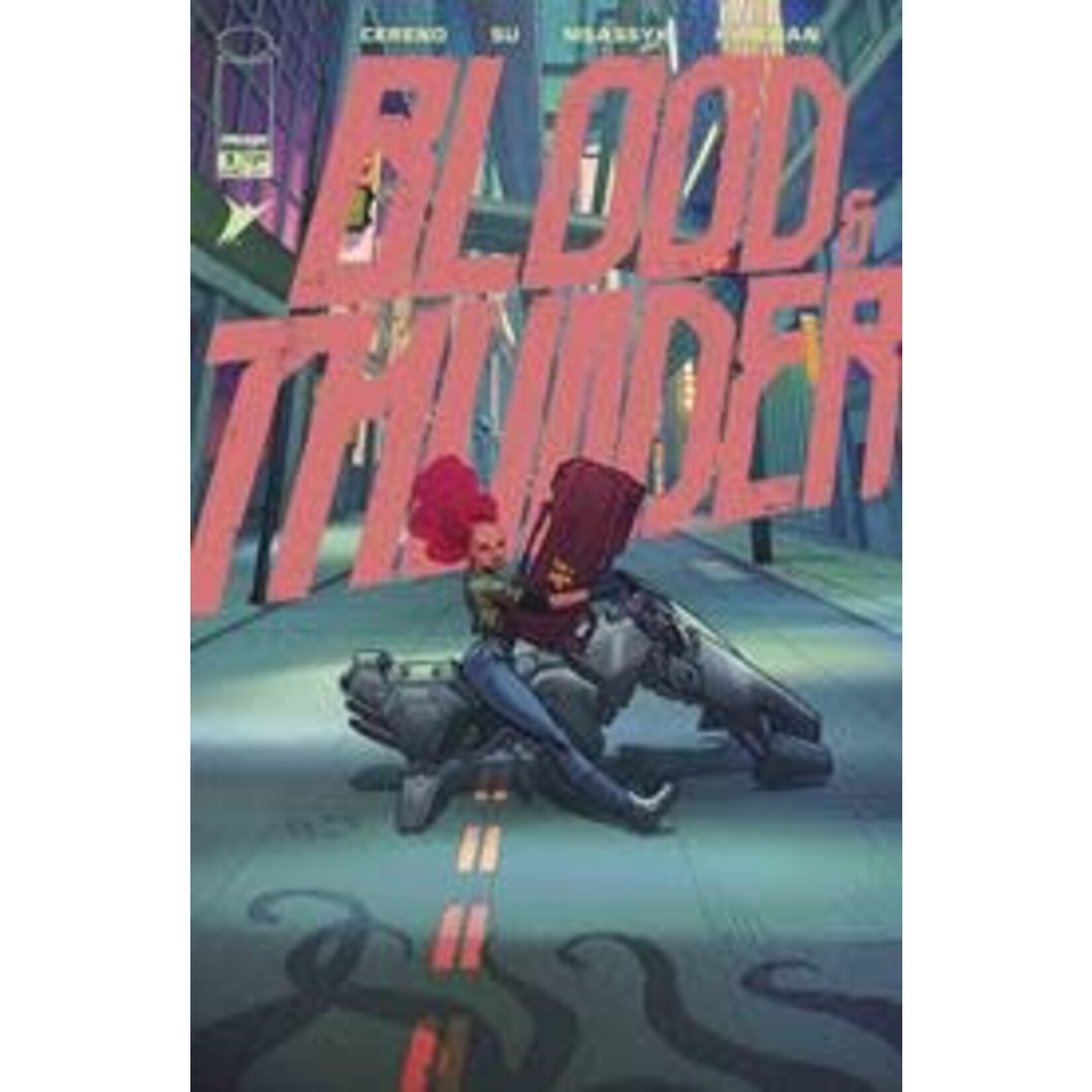 Image Comics Blood & Thunder #2 Cvr A EJ Su & Msassyk