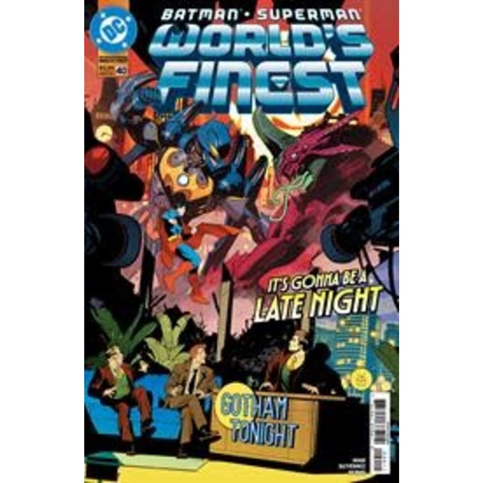 DC Comics Batman Superman Worlds Finest #40 Cvr A Dan Mora