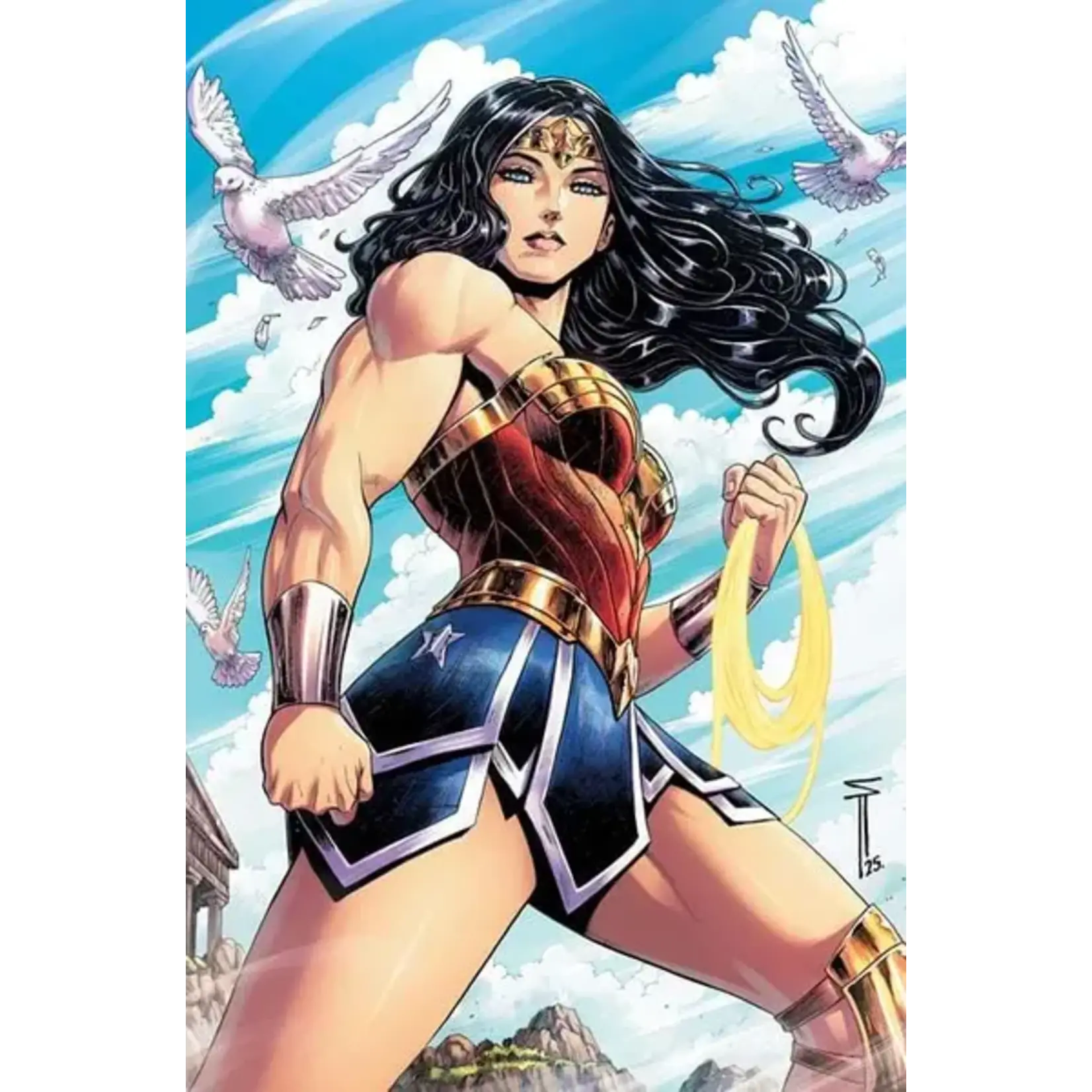 DC Comics Wonder Woman #22 Cvr F Inc 1:25 Serg Acuna Card Stock Var