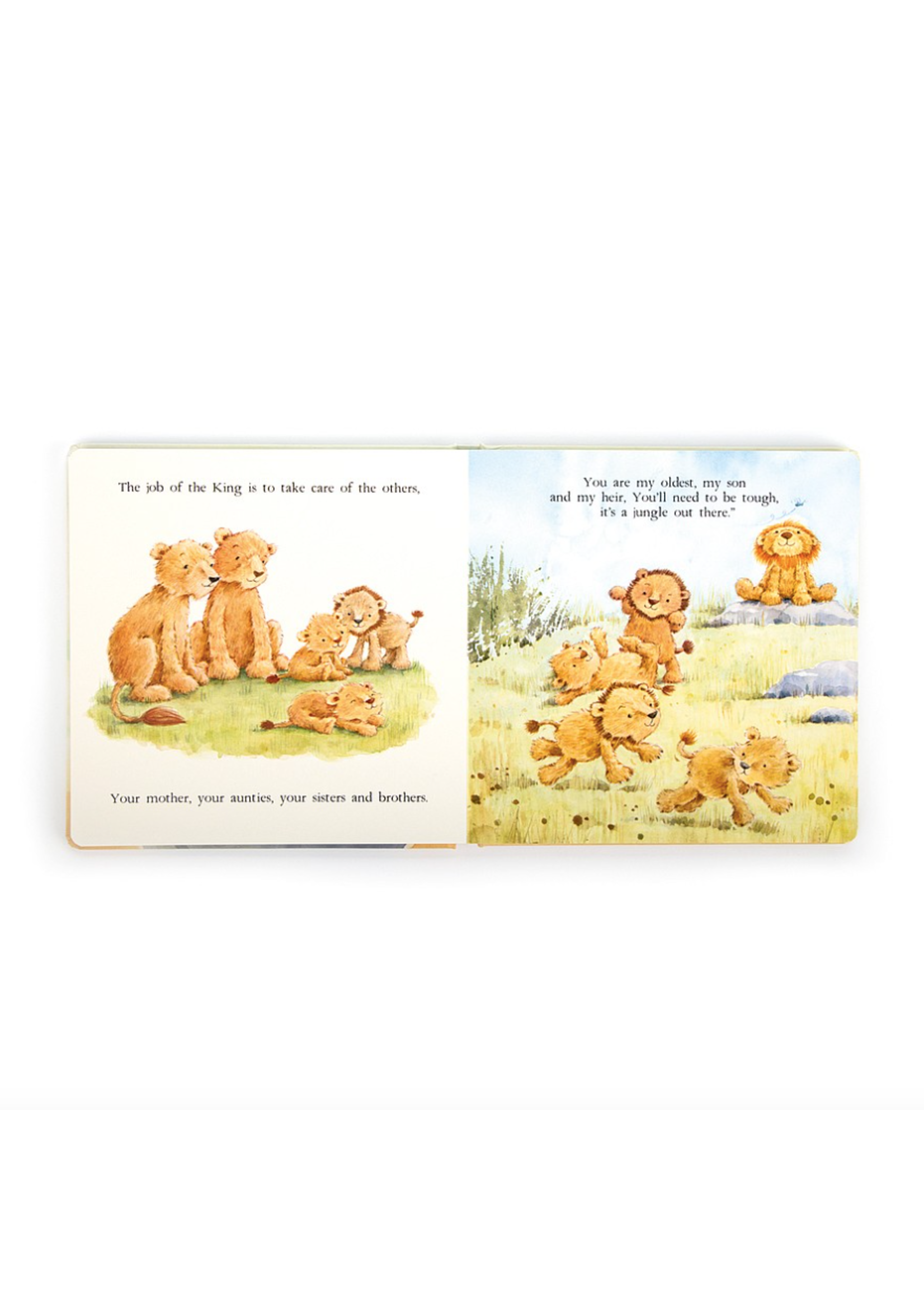 Jellycat The Very Brave Lion Book