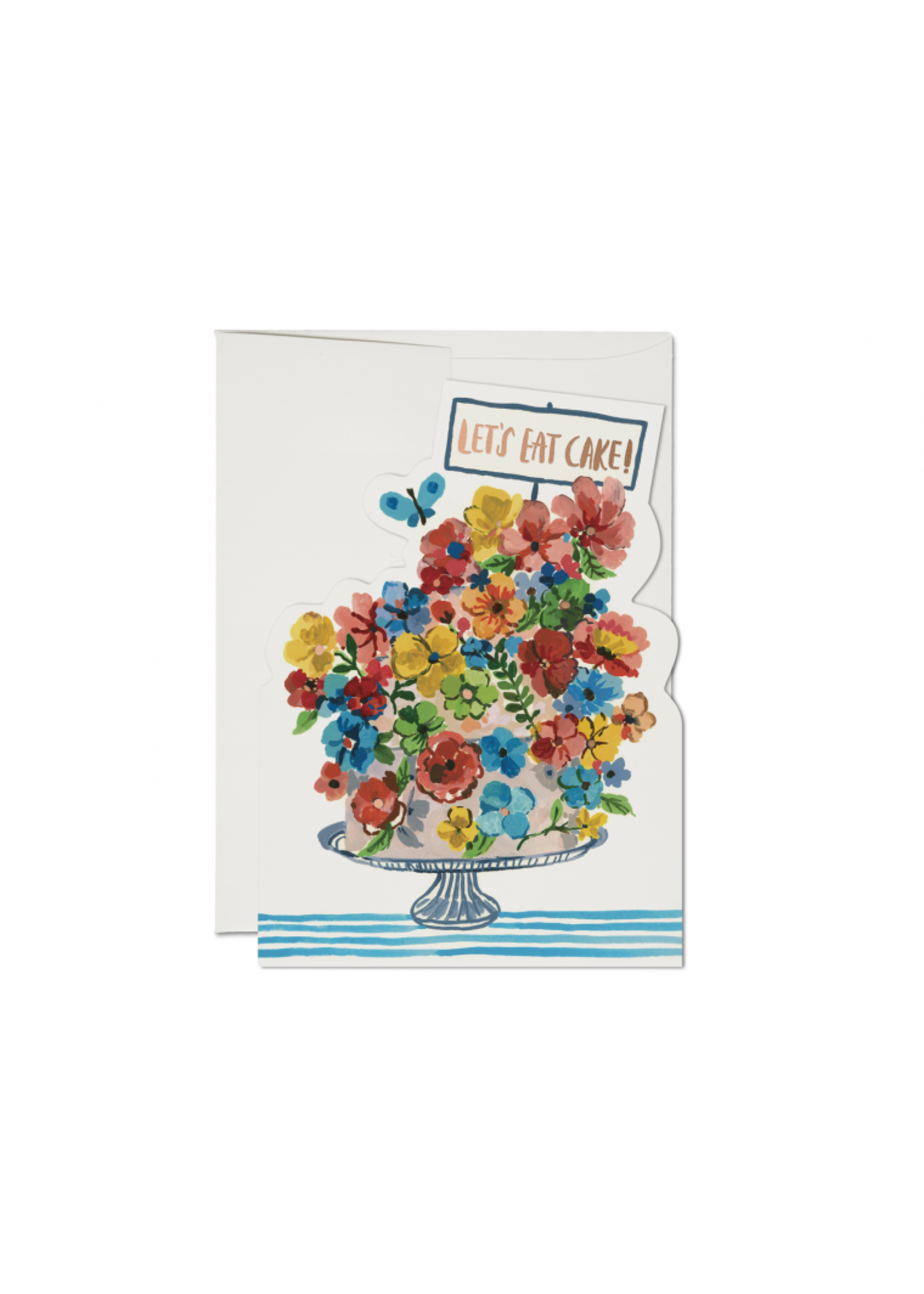 Flower Cake Card