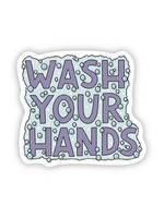 Big Moods Wash your hands sticker