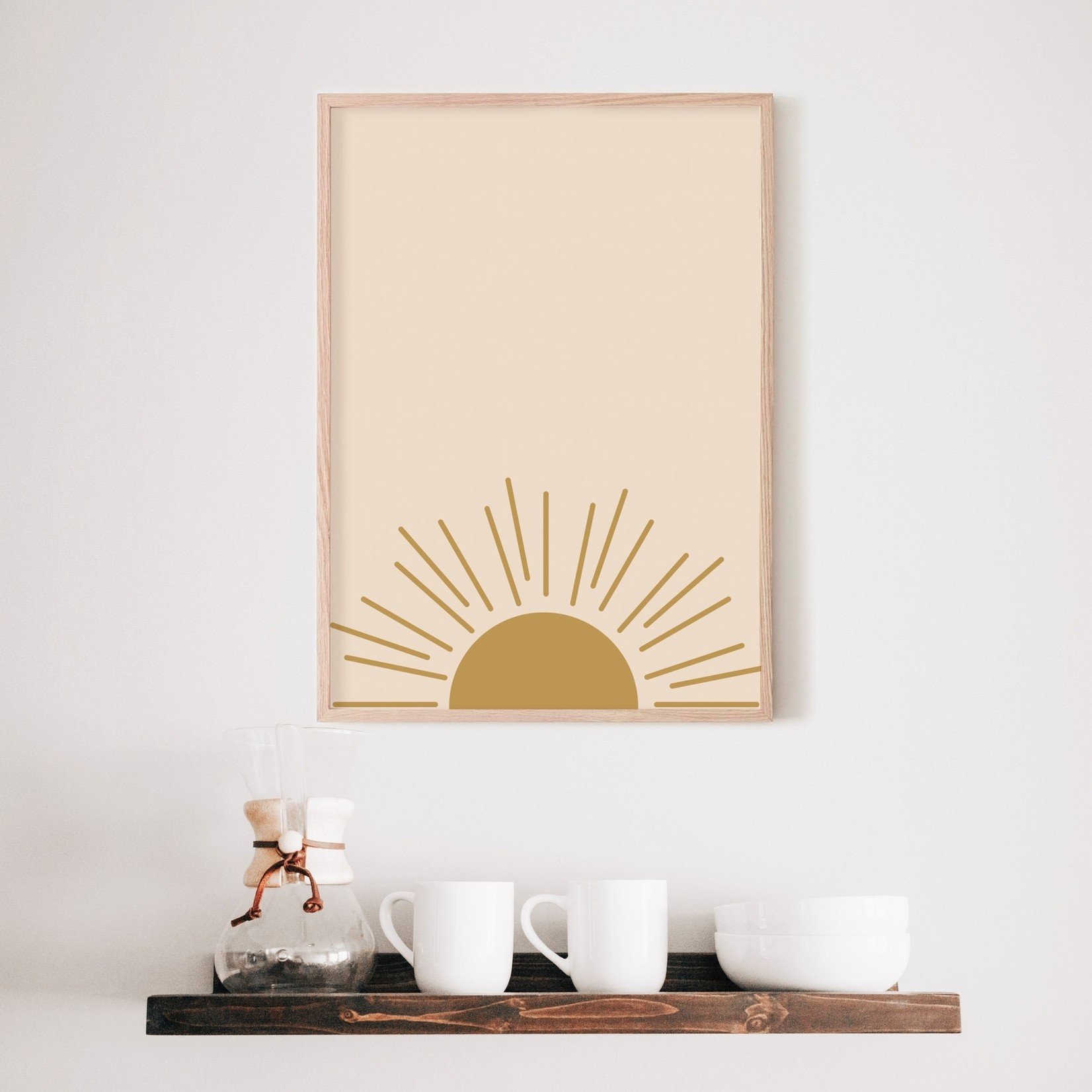 Sam's Simple Decor Boho Sunrise Print 8x10"