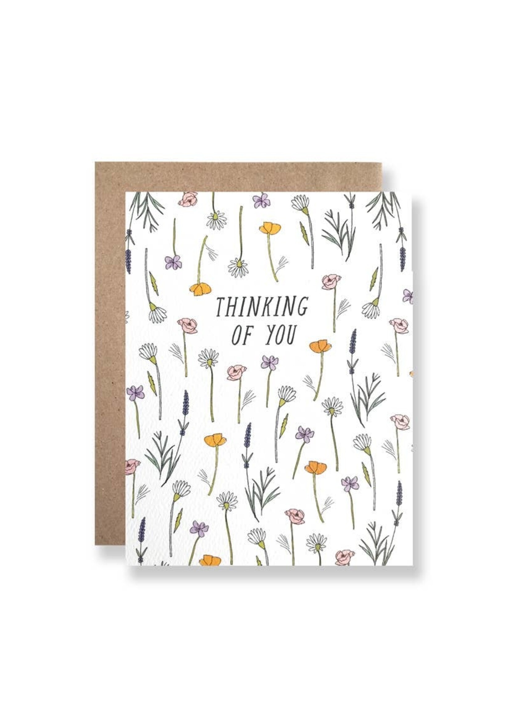Hartland Brooklyn Thinking Of You Wildflowers Card