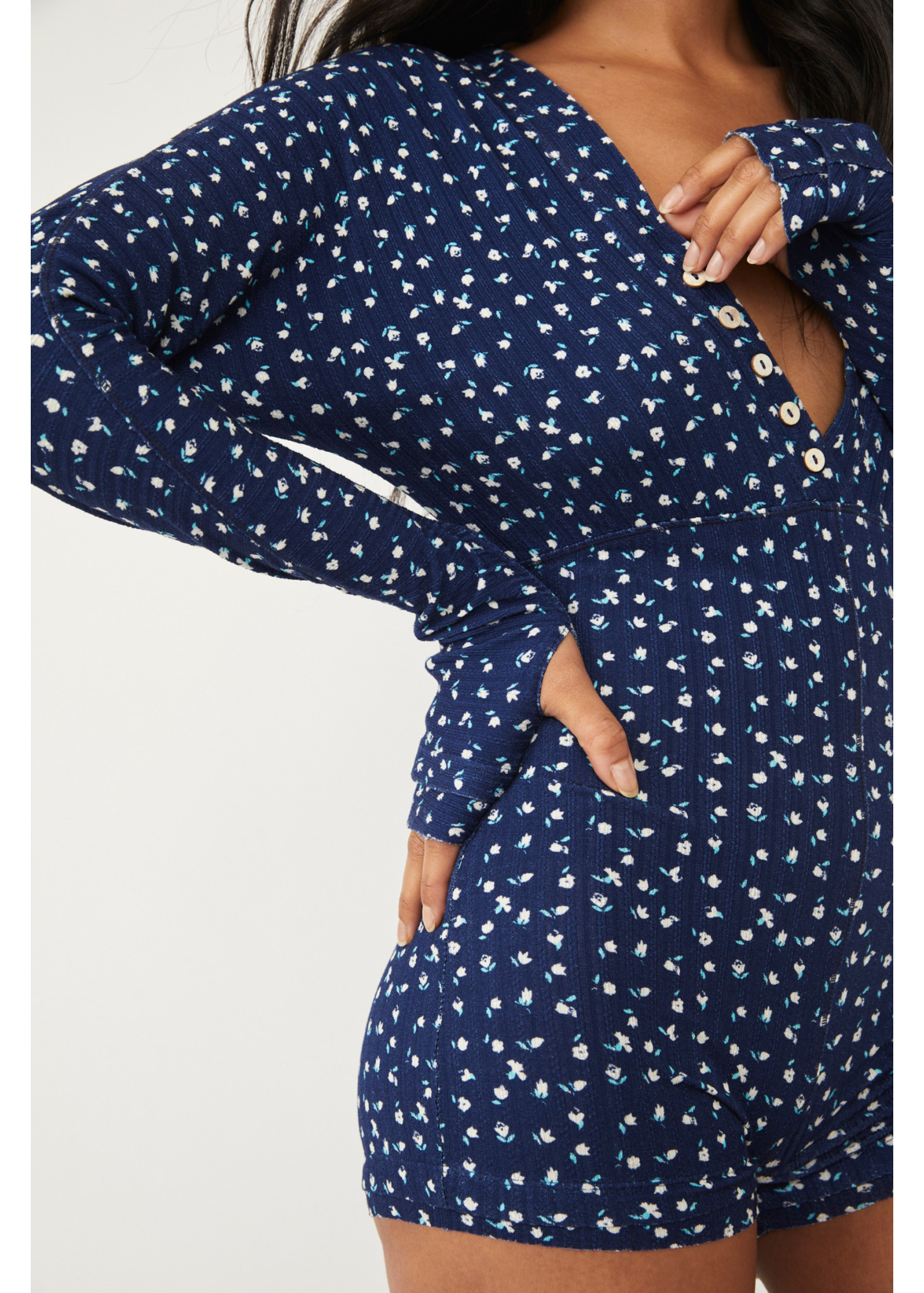 Free People Sleep In Romper - EmandElle.com