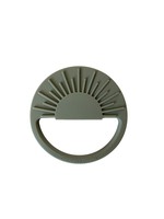 Chewable Charm Sun Silicone Teether - Slate Sage