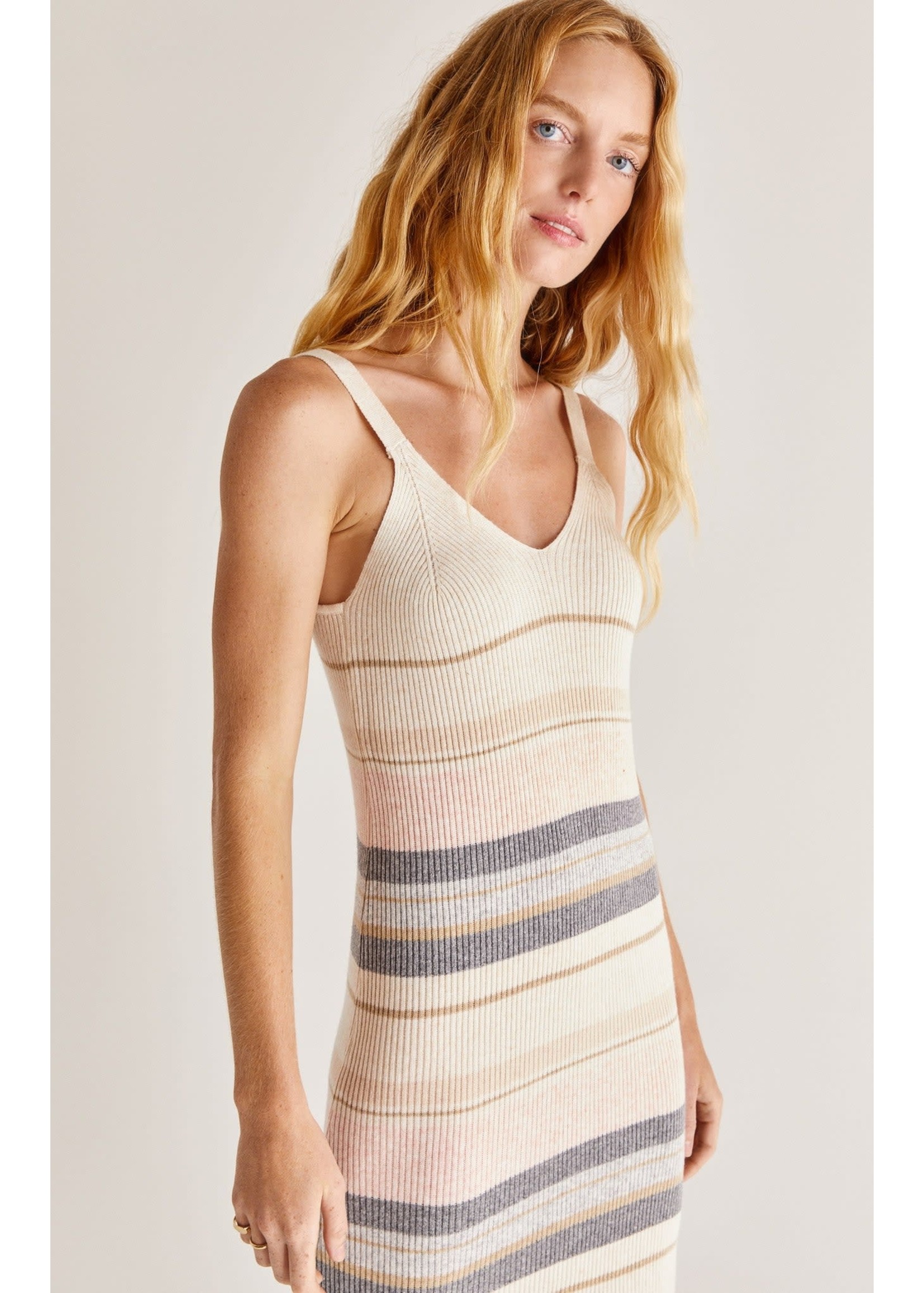 Z Supply Malibu Stripe Sweater Dress