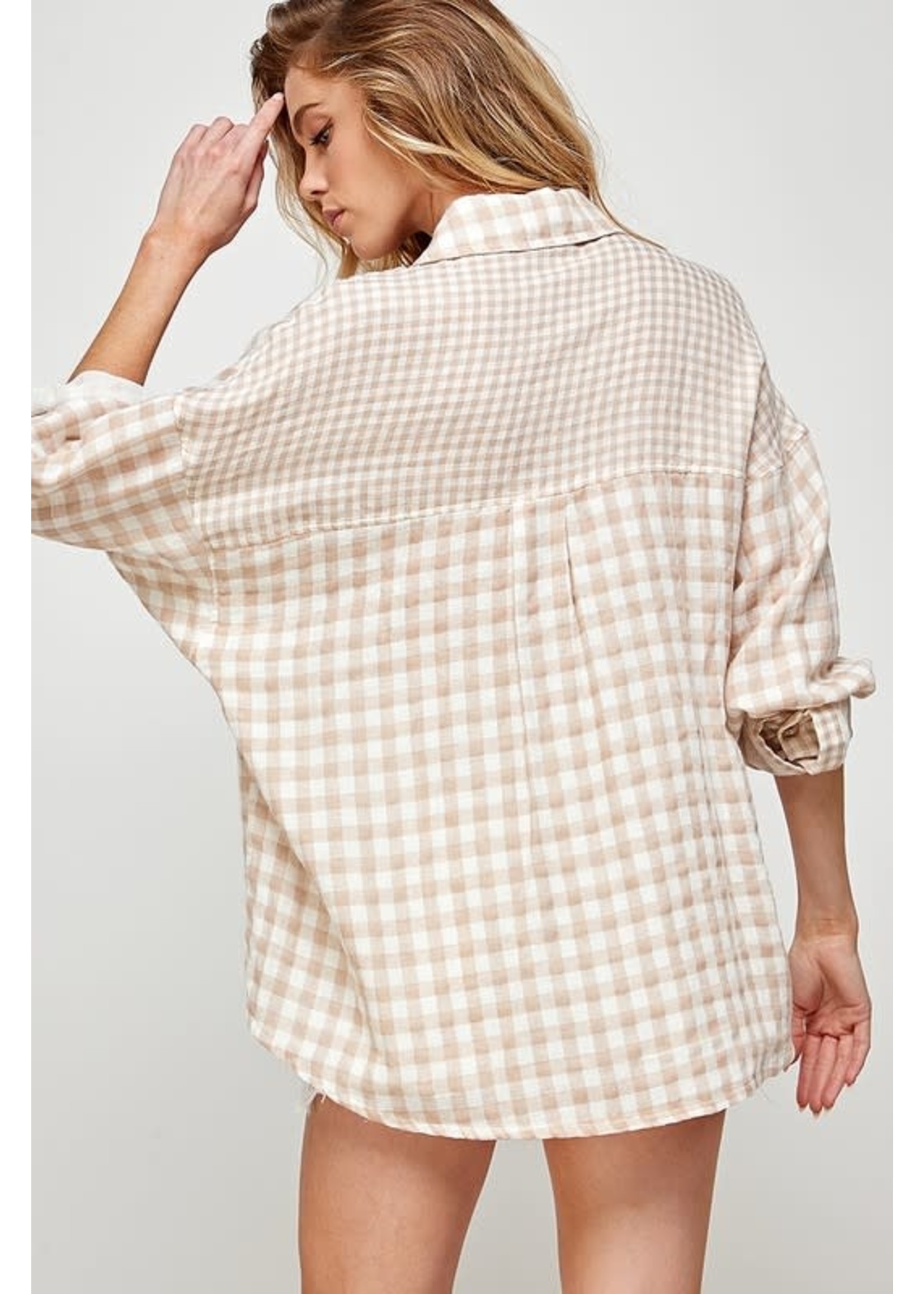 EM & ELLE Harrison Checkered Shirt