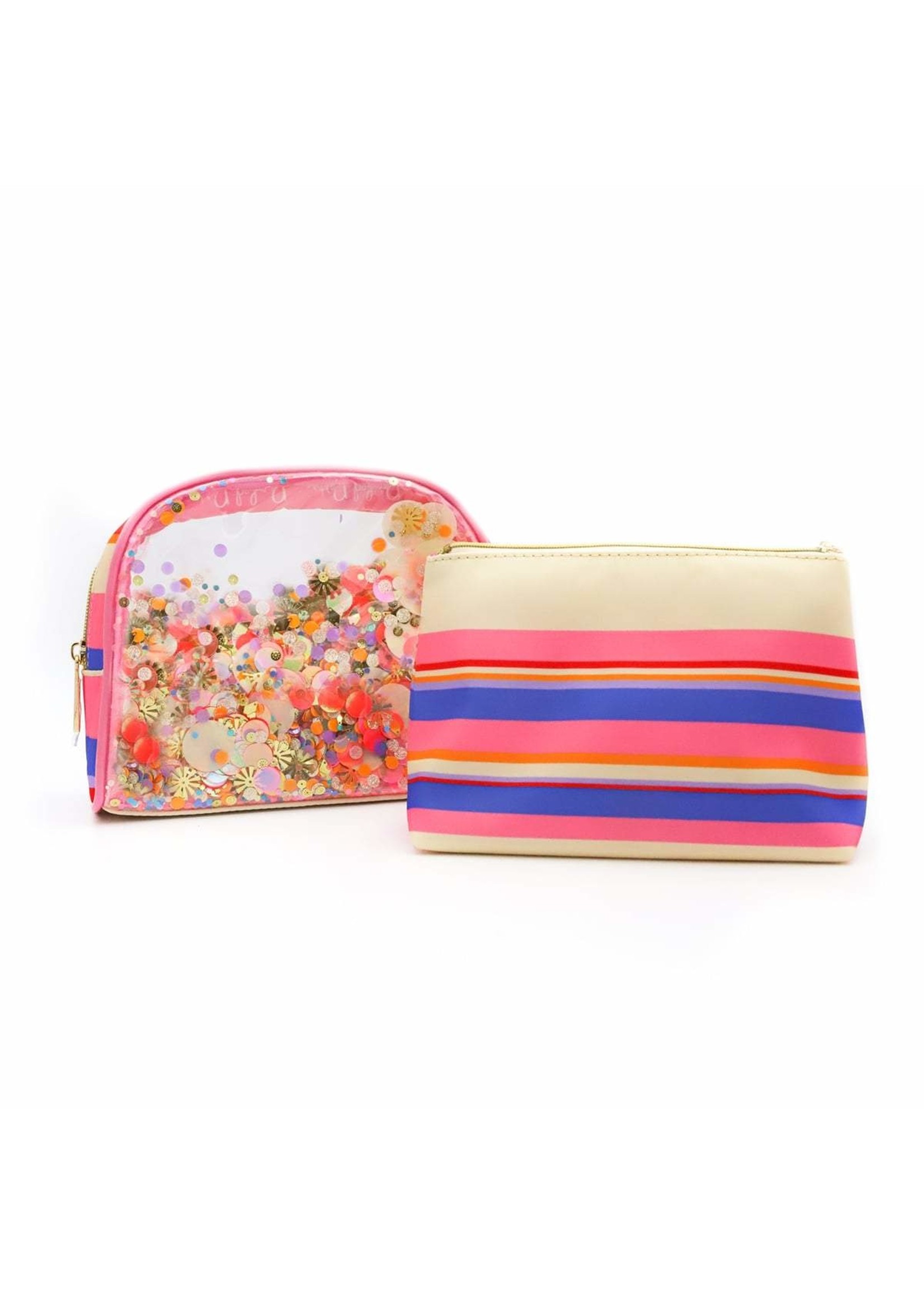 The Cosmetic Pouch Set in Pink