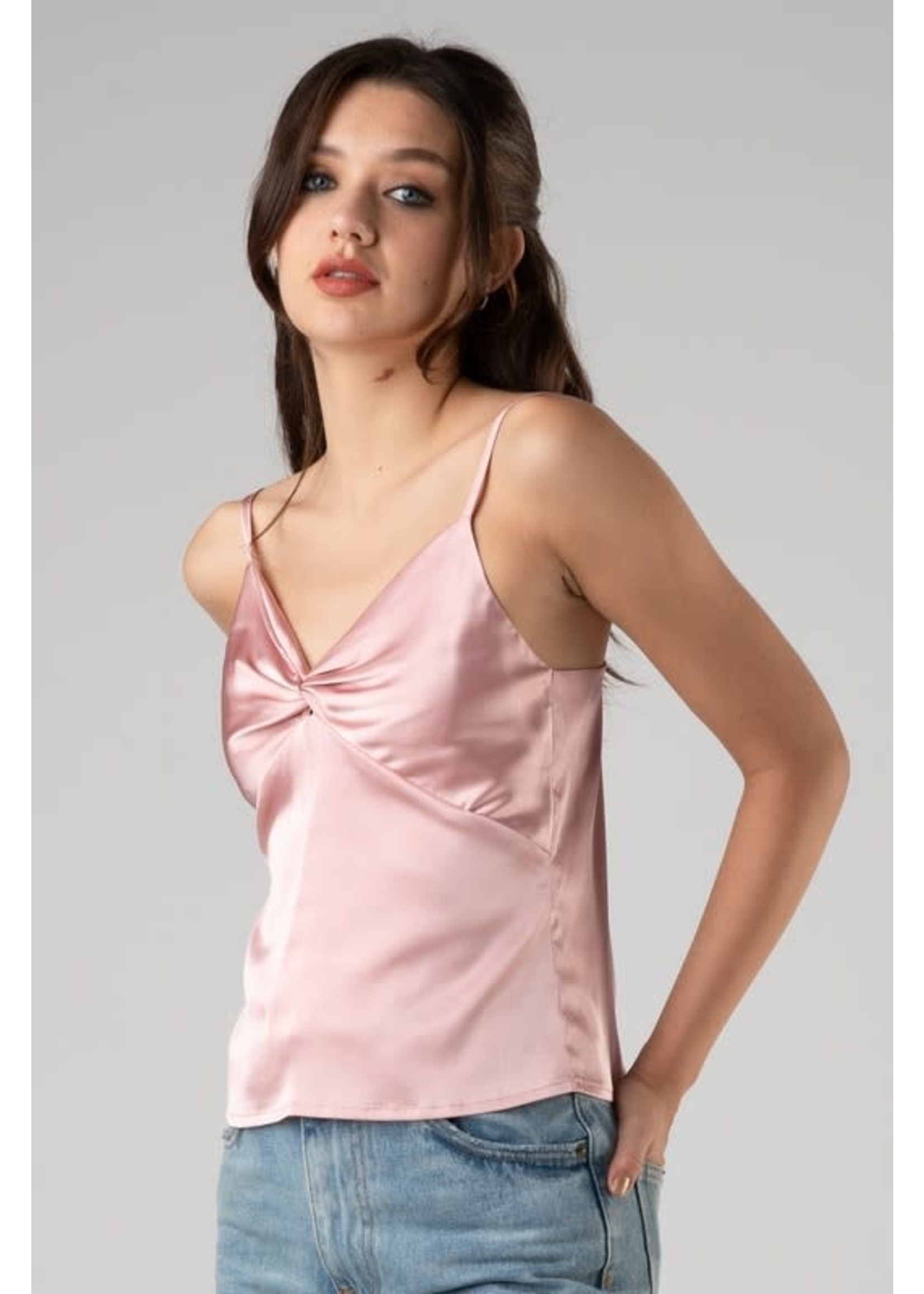 EM & ELLE Brie Satin Tank