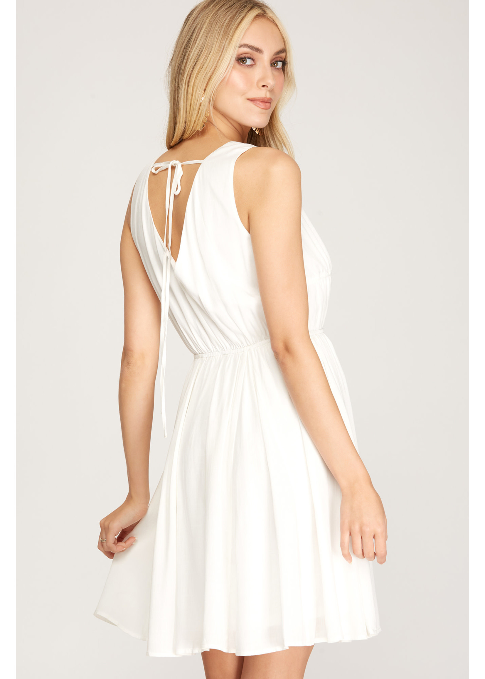 EM & ELLE Tara Ruched Dress