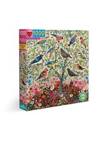 eeBoo Songbirds Tree 1000 Piece Square Puzzle
