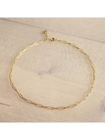 Stainless Steel chain necklace - gold