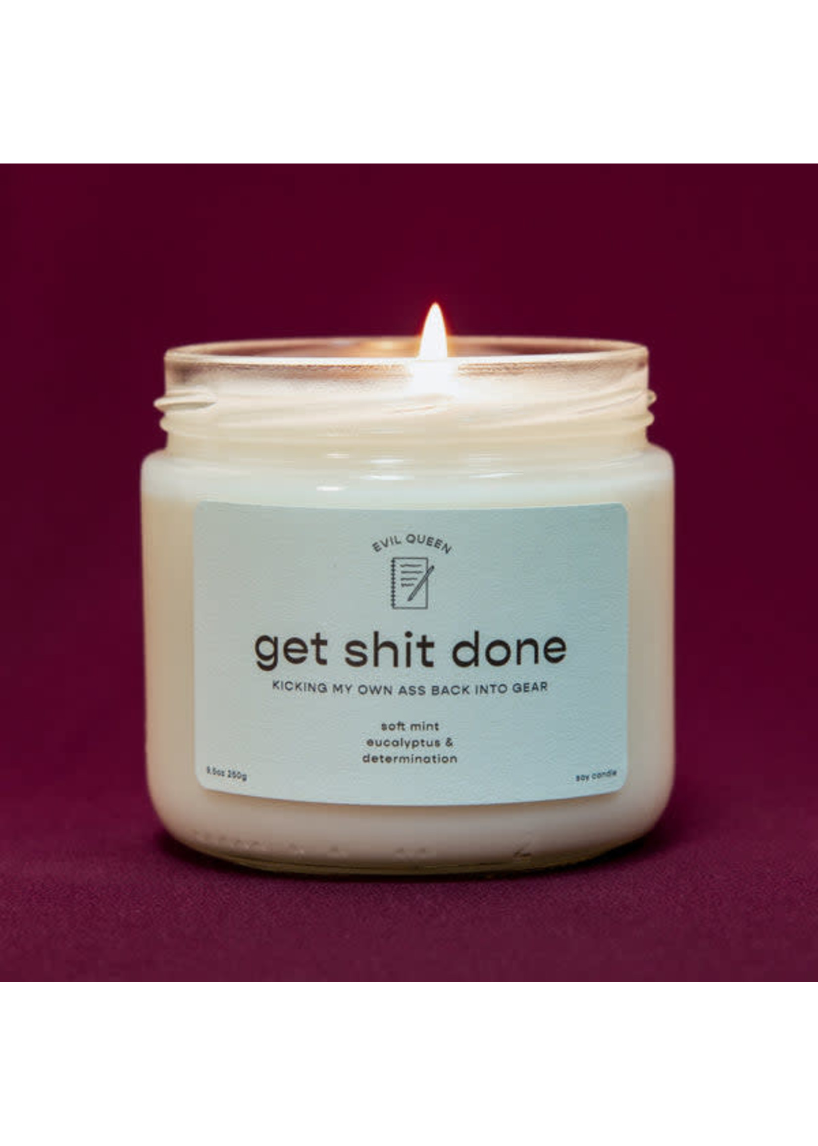 Get Shit Done Soy Candle