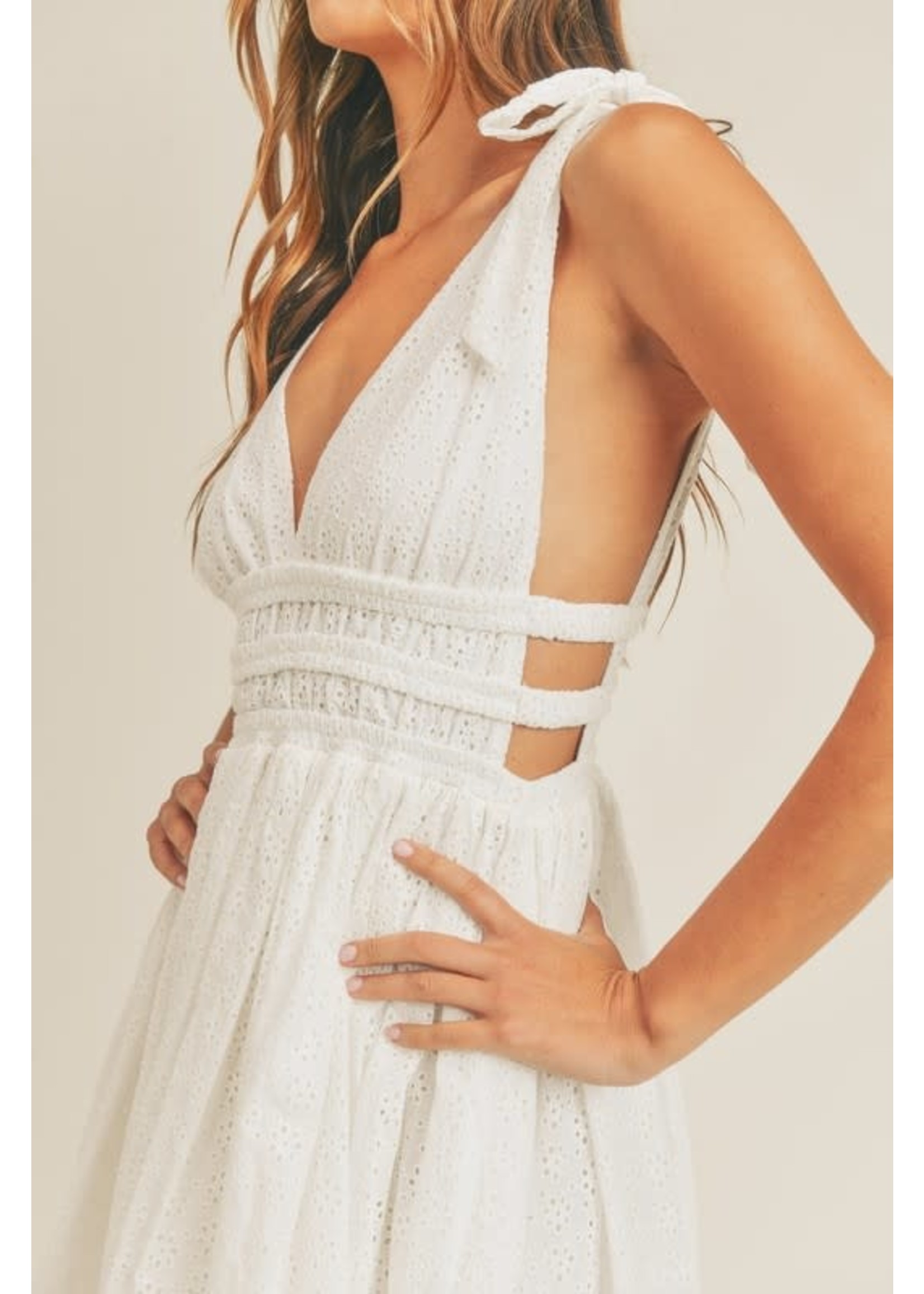 EM & ELLE Khloe Eyelet Dress