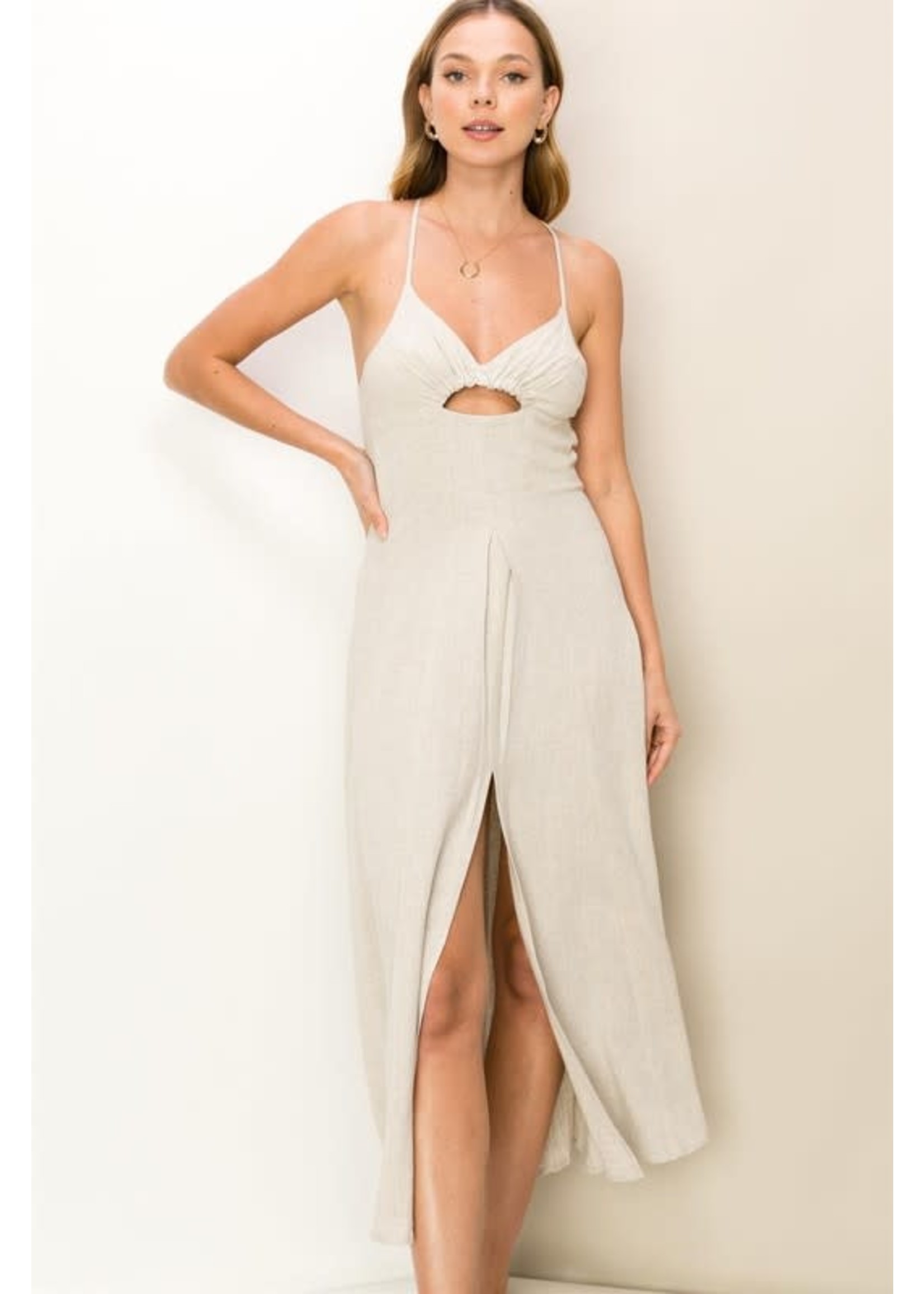 EM & ELLE Mykonos Linen Maxi