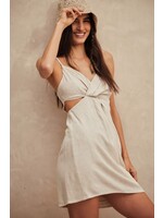 EM & ELLE Amalie Surplice Dress