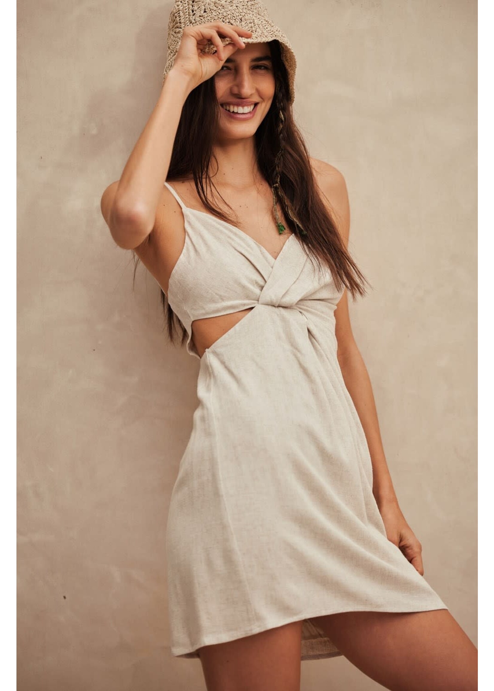 EM & ELLE Amalie Surplice Dress